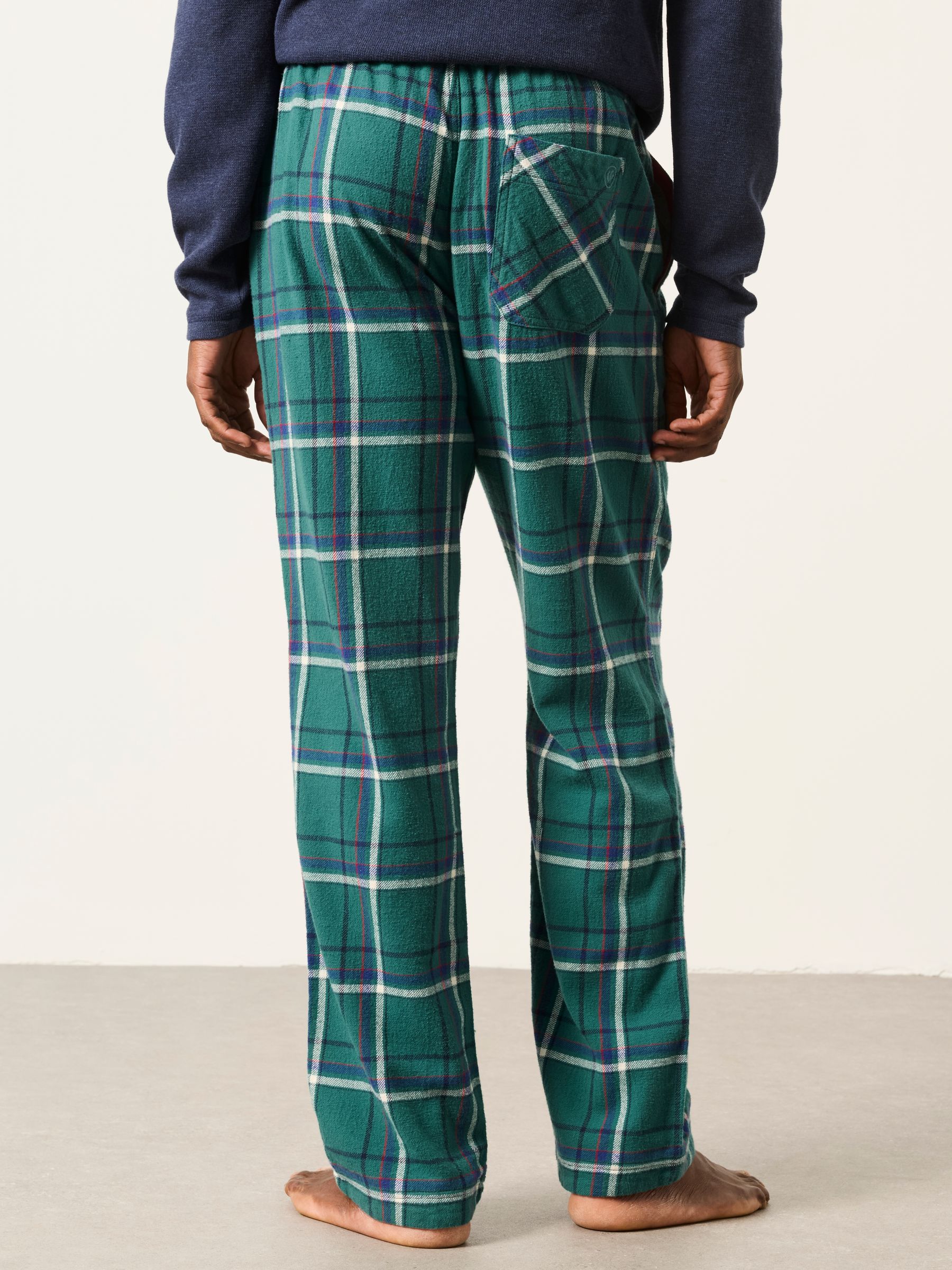 Green Norton Check Pyjama Bottom - Image 2 of 6