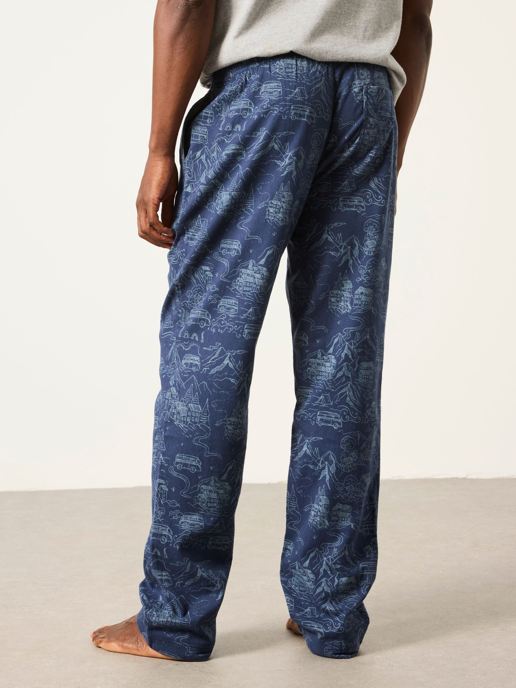 Navy VW Print Pyjama Bottom - Image 2 of 6