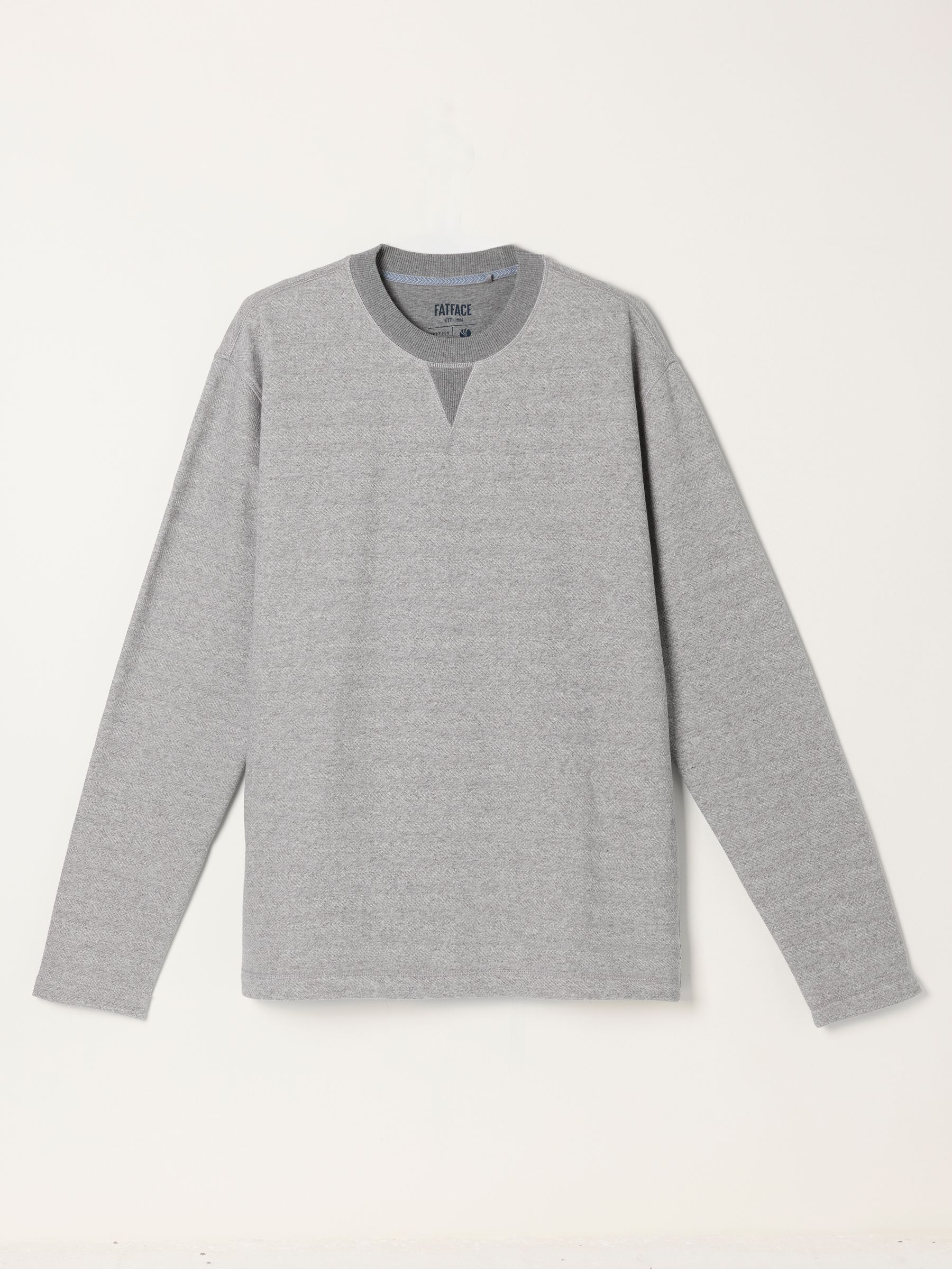 Grey Melrose Long Sleeve Lounge Top - Image 7 of 7
