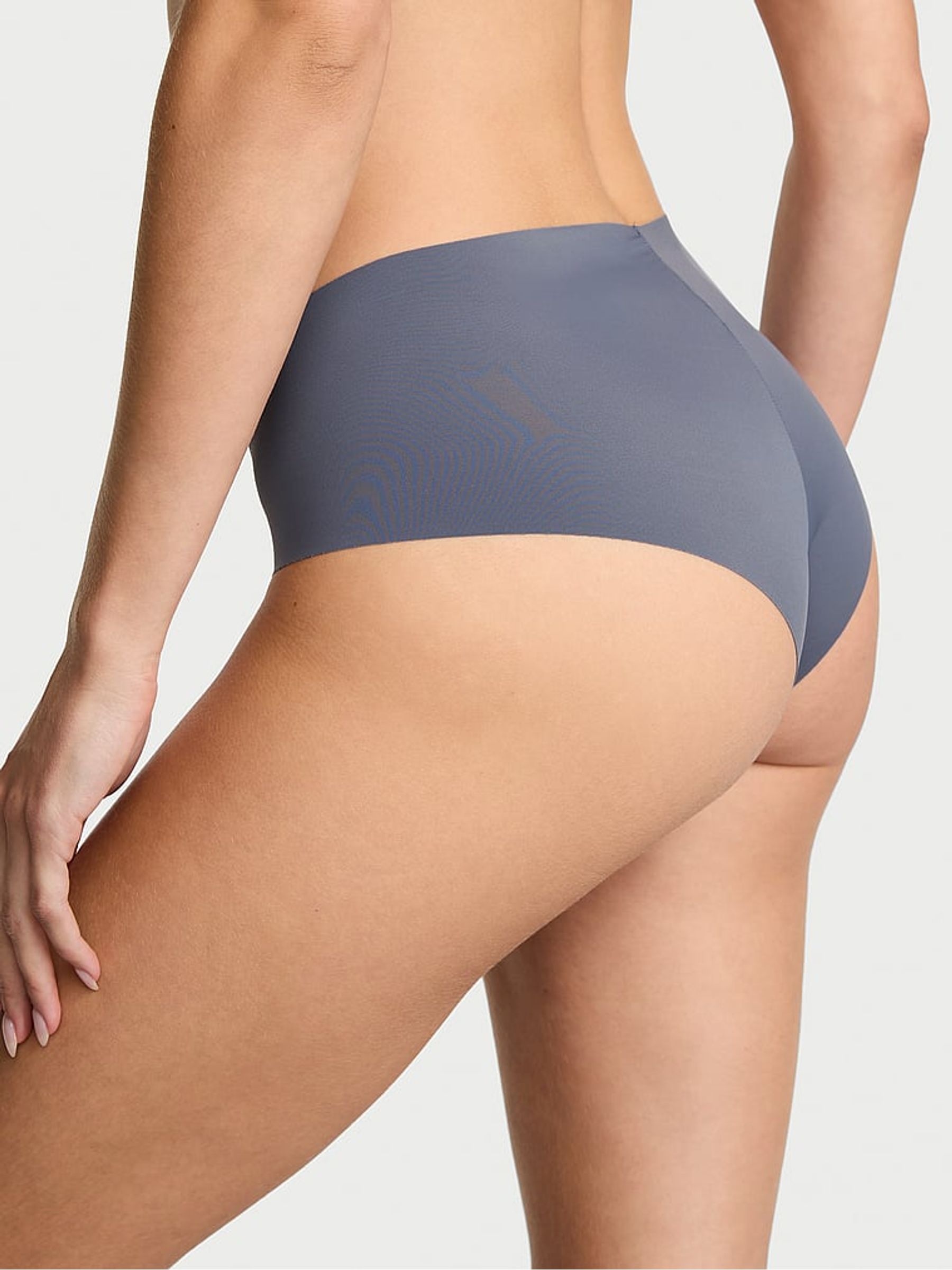 Grey Pearl Cheeky Knickers - Image 2 of 2 Grey Pearl Cheeky Knickers - Image 2 of 2
