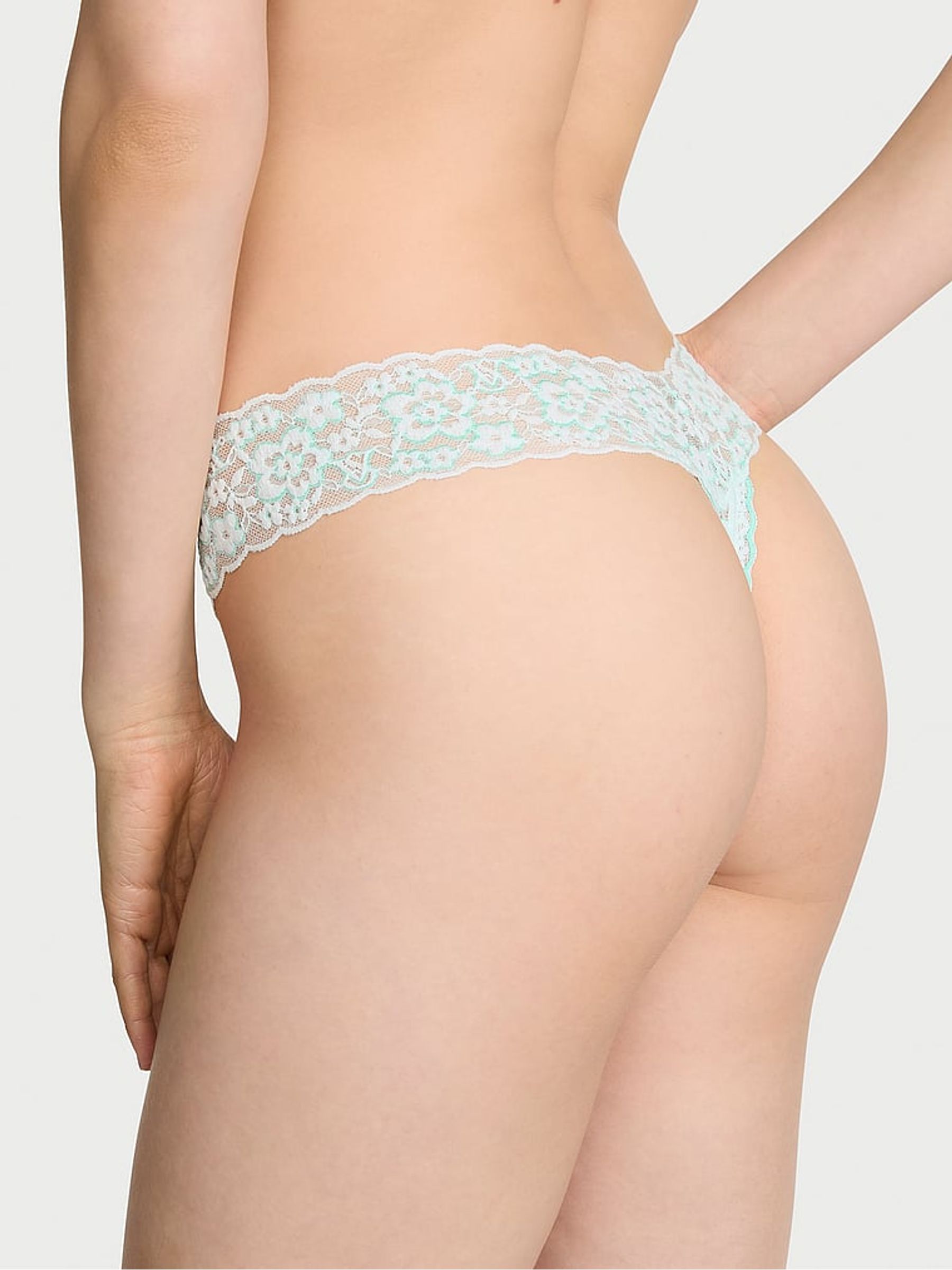 Bliss Blue Thong Knickers - Image 3 of 3