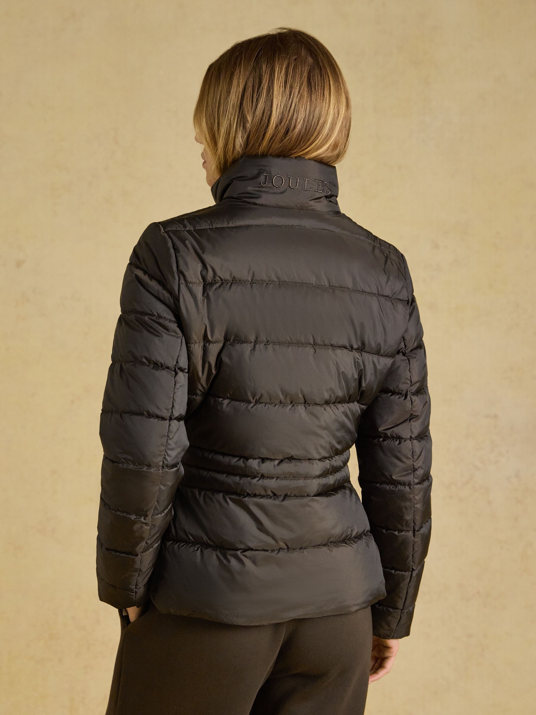 Paddock Chocolate Brown Showerproof Padded Coat - Image 2 of 8