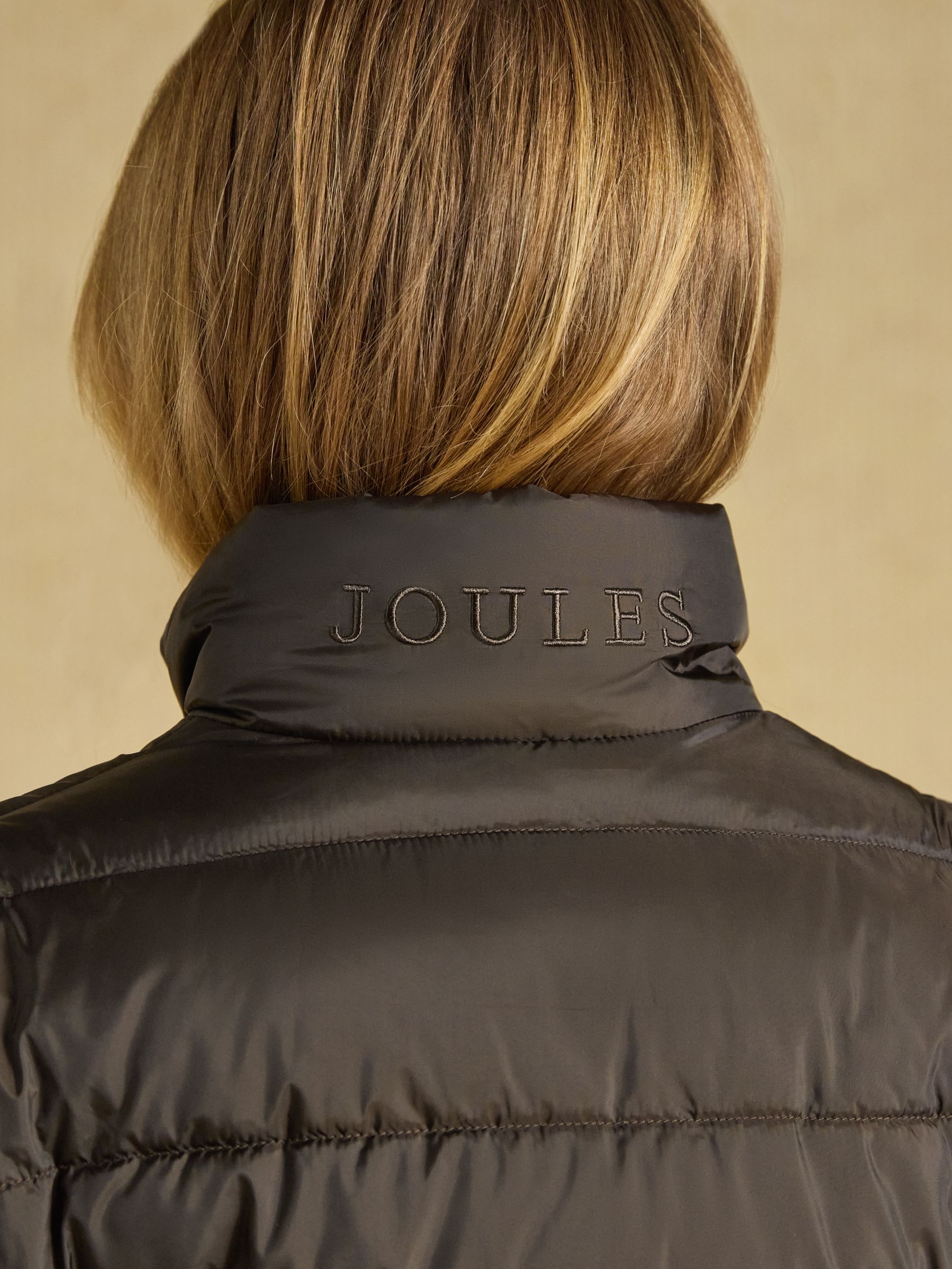 Paddock Chocolate Brown Showerproof Padded Coat - Image 7 of 8