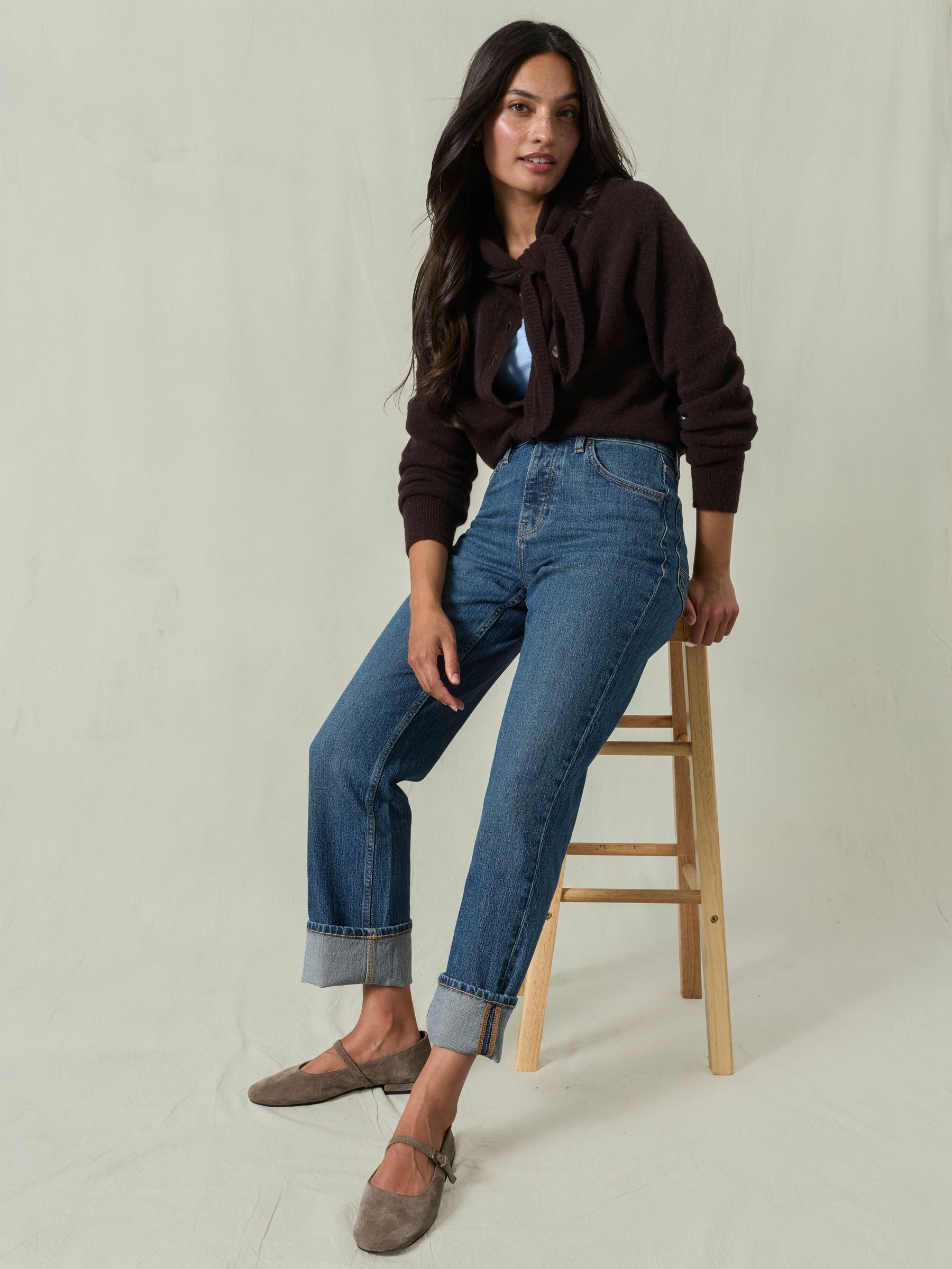 Selby Blue Denim Jeans - Image 6 of 7