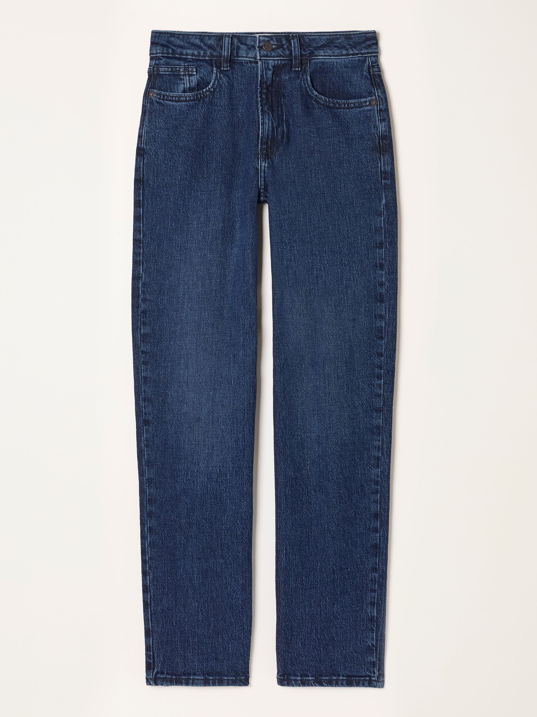 Filby Dark Rinse Relaxed Straight Jeans - Image 6 of 6 Filby Dark Rinse Relaxed Straight Jeans - Image 6 of 6