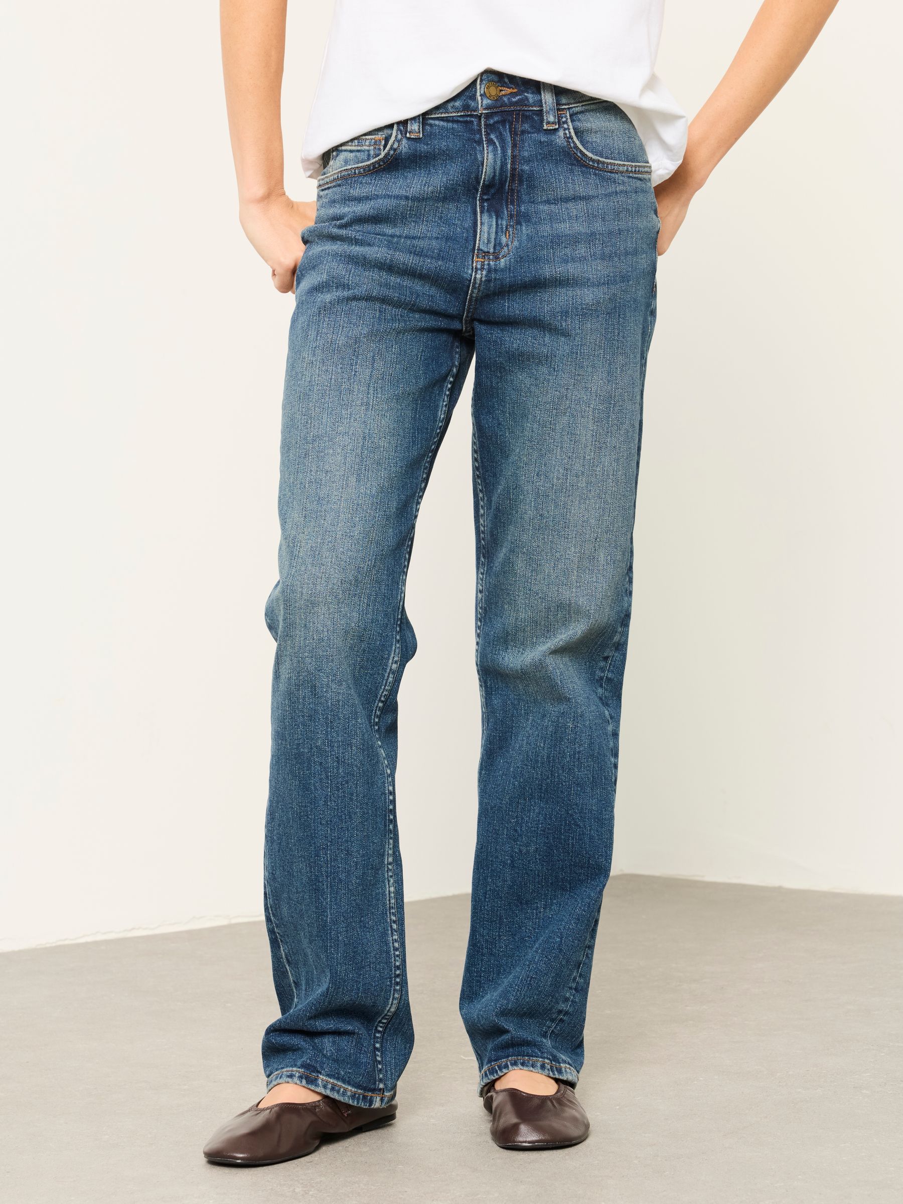 Straight Leg Jeans