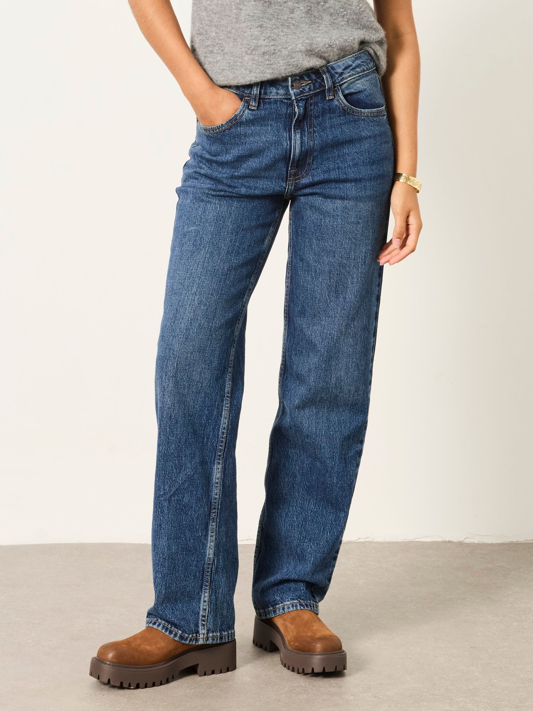 Straight Leg Jeans