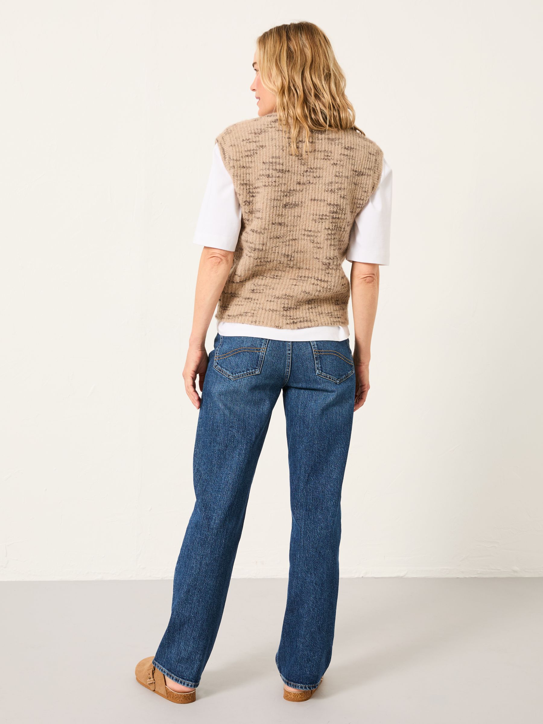 Filby Blue Denim Relaxed Straight Jeans - Image 2 of 7