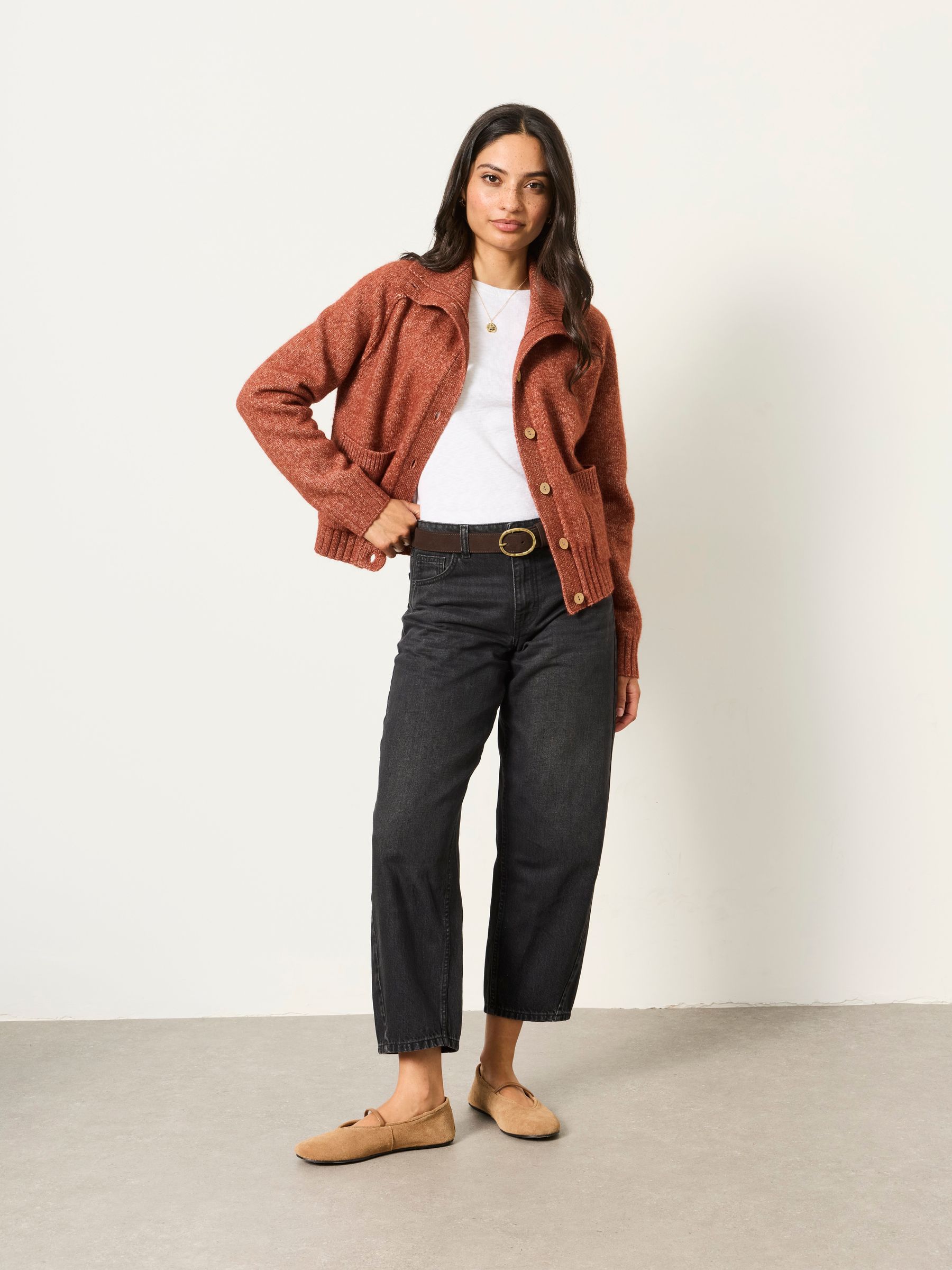 Camber Washed Black Barrel Jeans - Image 4 of 6