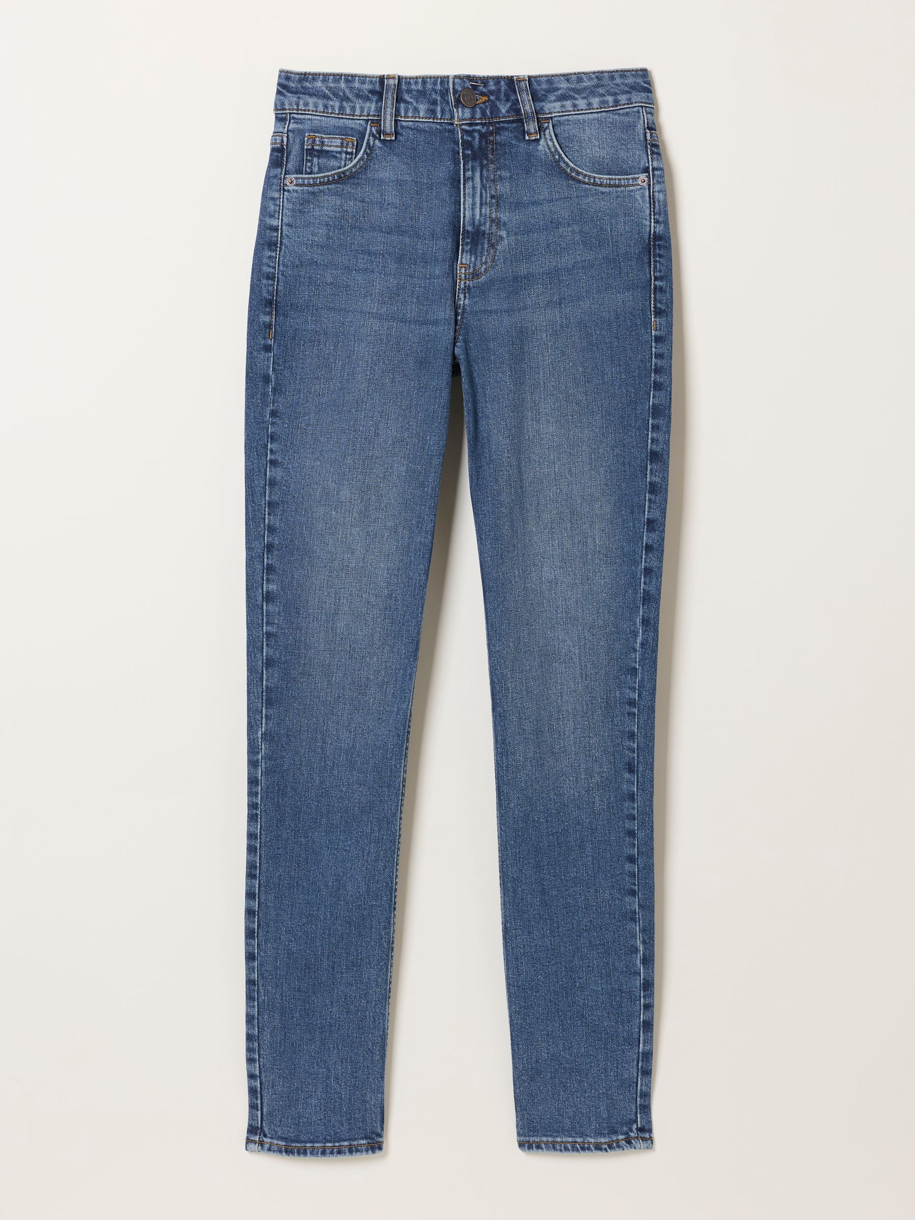 Shenley Blue Denim Slim leg Jeans - Image 7 of 7