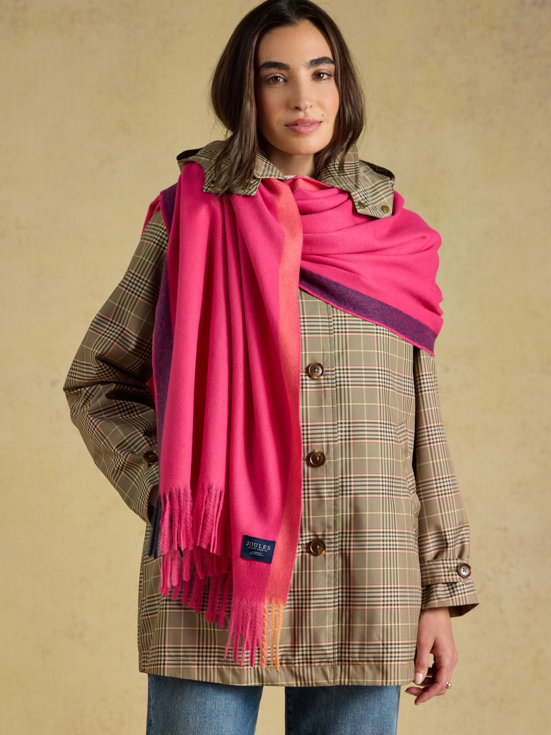 Blanket Pink Scarf - Image 2 of 7