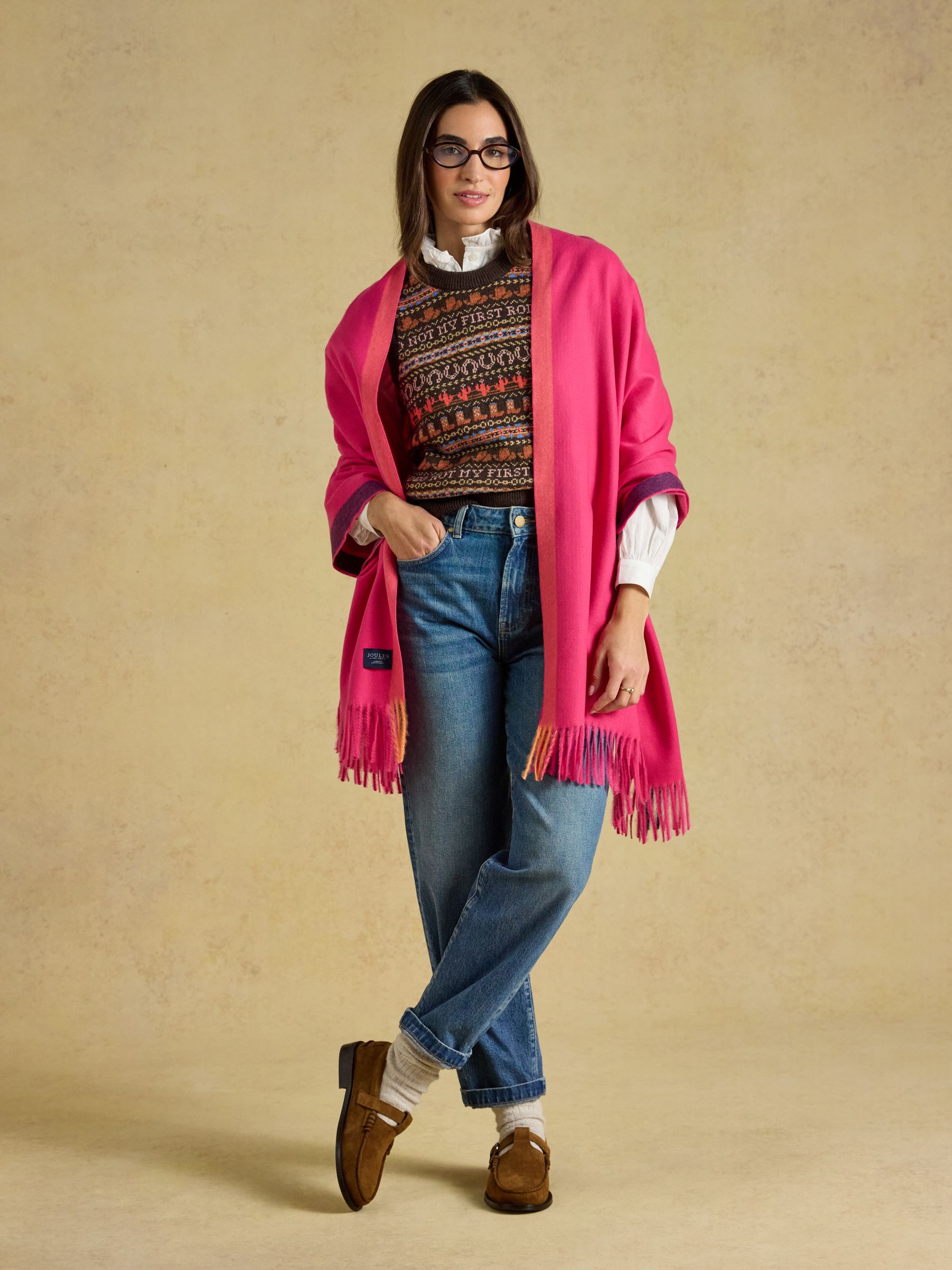 Blanket Pink Scarf - Image 3 of 7
