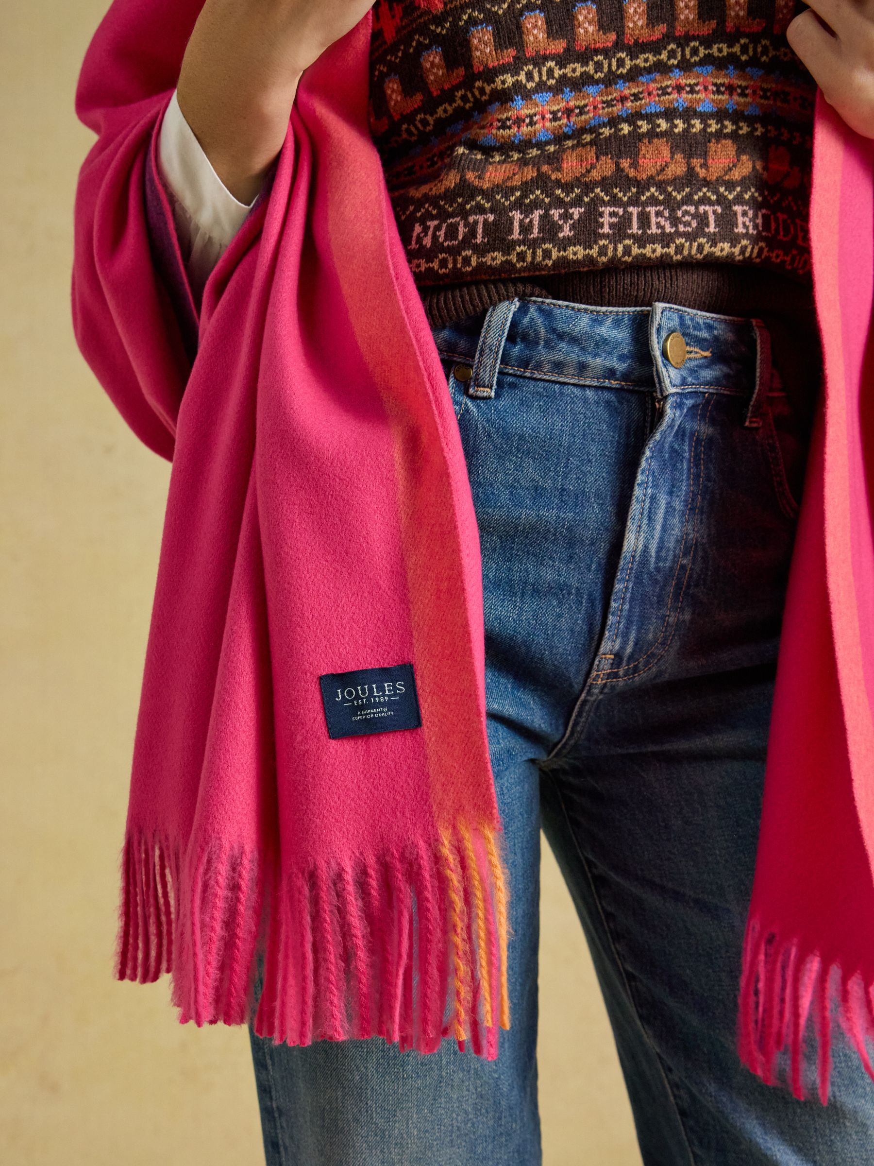 Blanket Pink Scarf - Image 4 of 7
