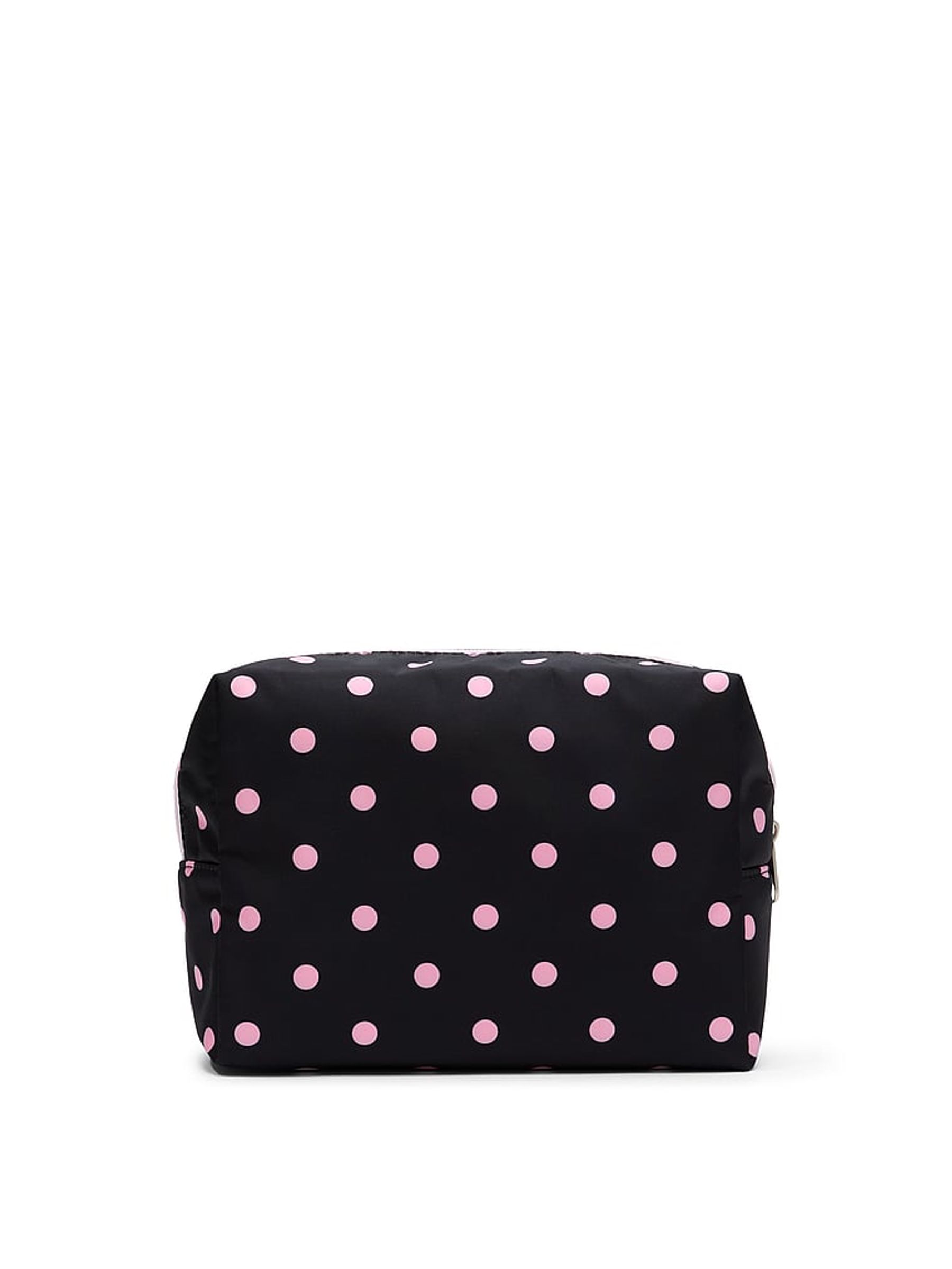 Black Polka Dot 3 Piece Makeup Bag - Image 3 of 3