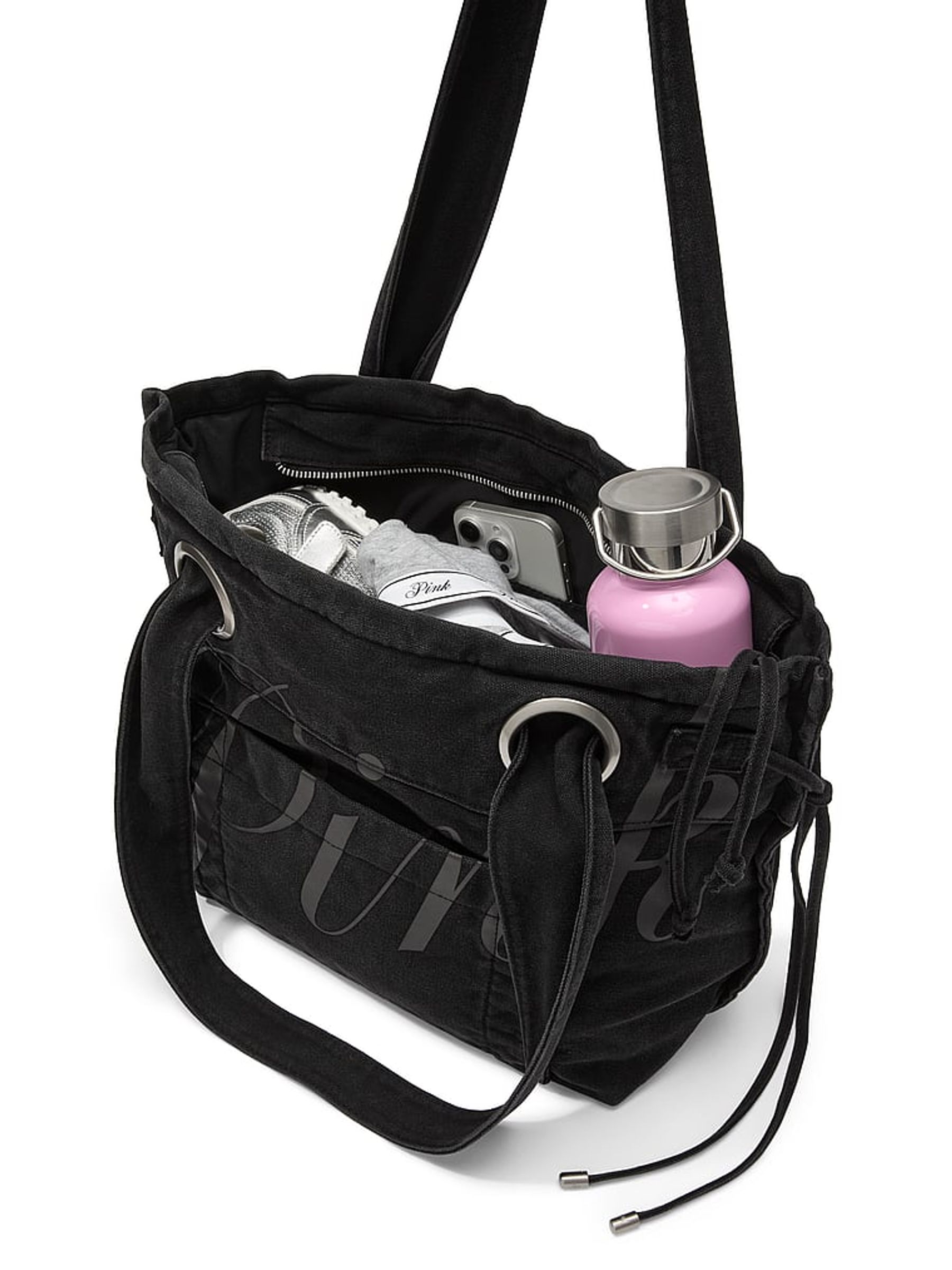 Black Large Tote Bag - Image 4 of 4
