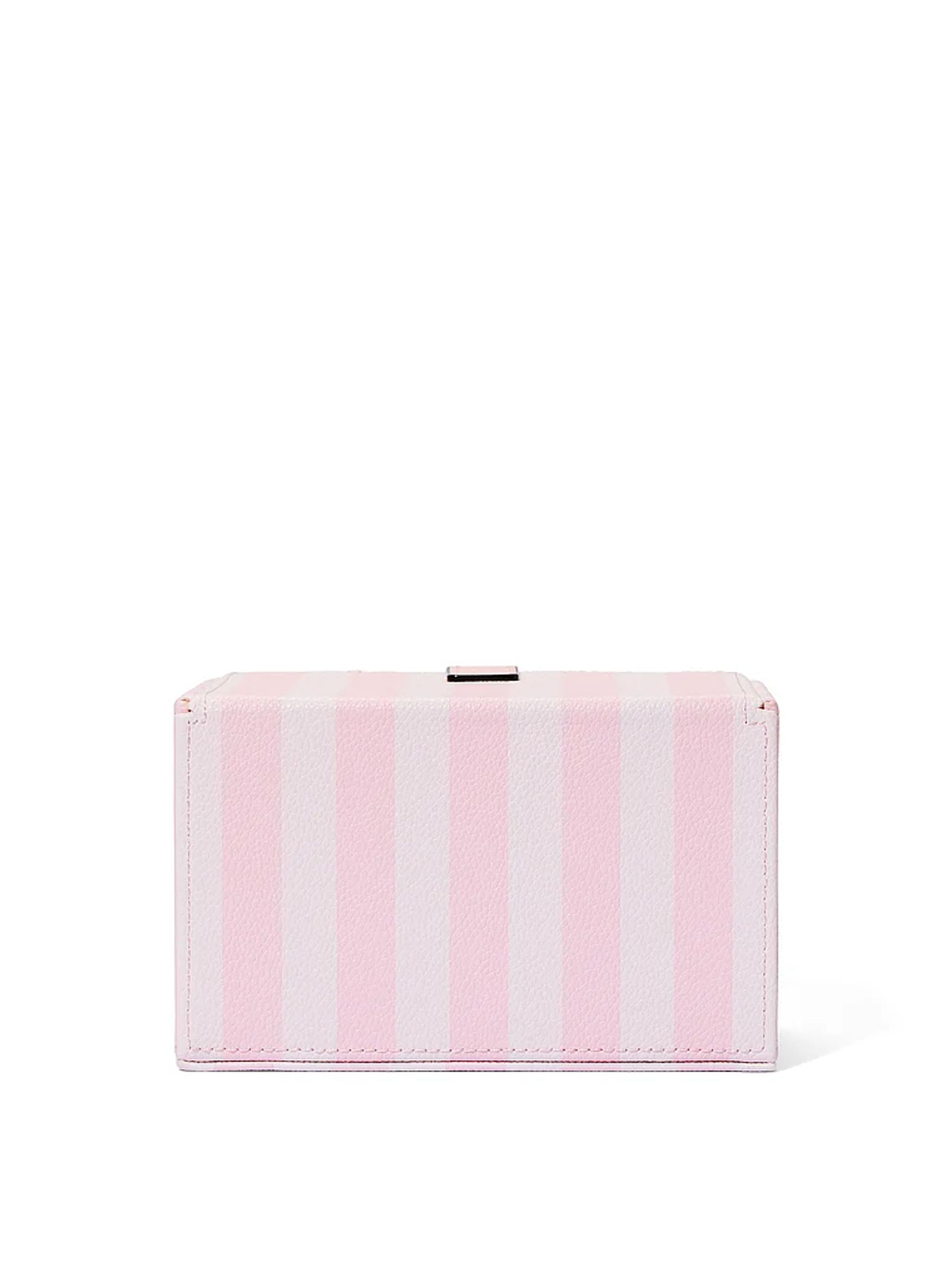 Pink Iconic Stripe Jewellery Box - Image 2 of 2