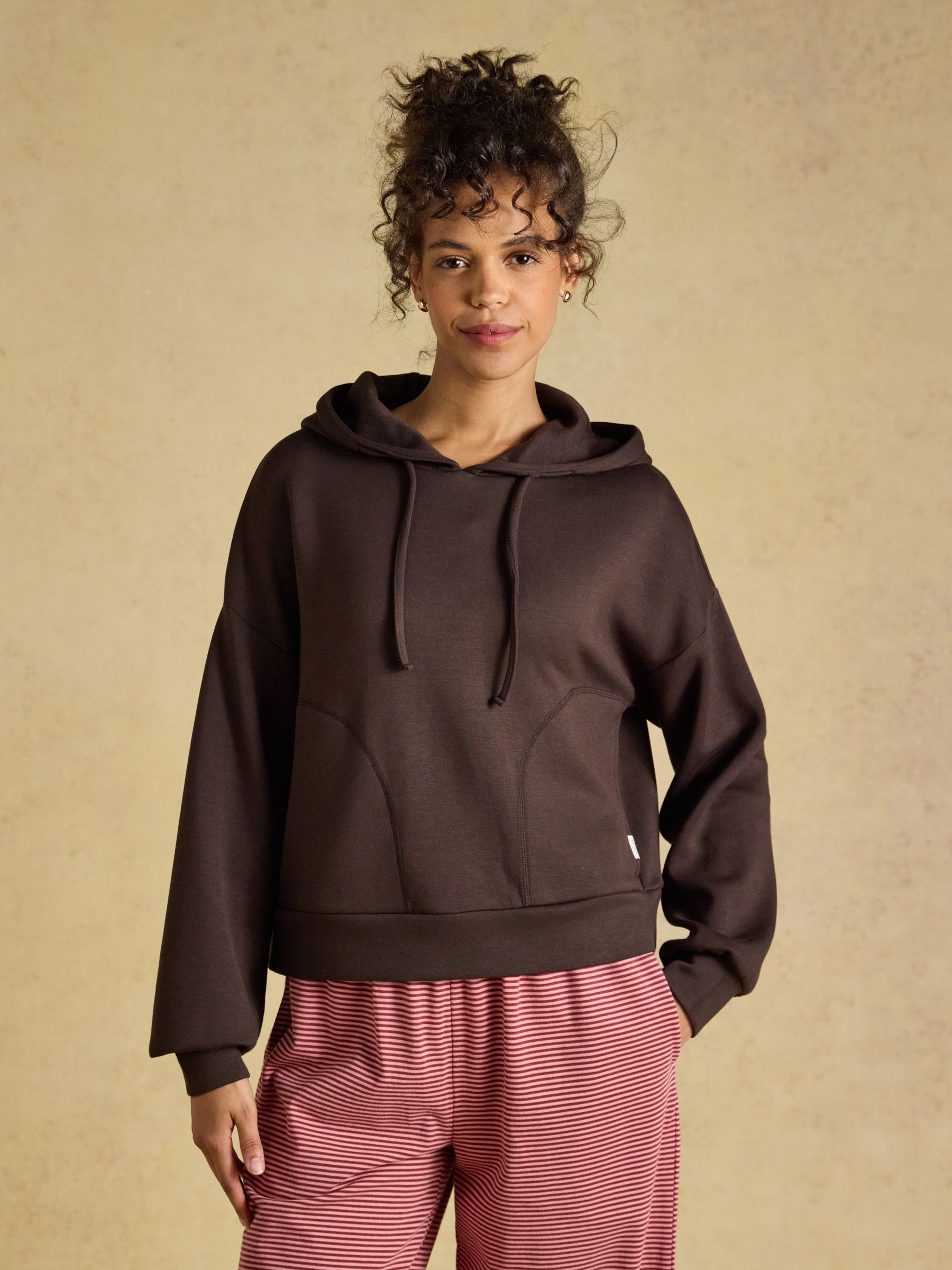 Chocolate Brown Soft Hoodie - Image 1 of 7