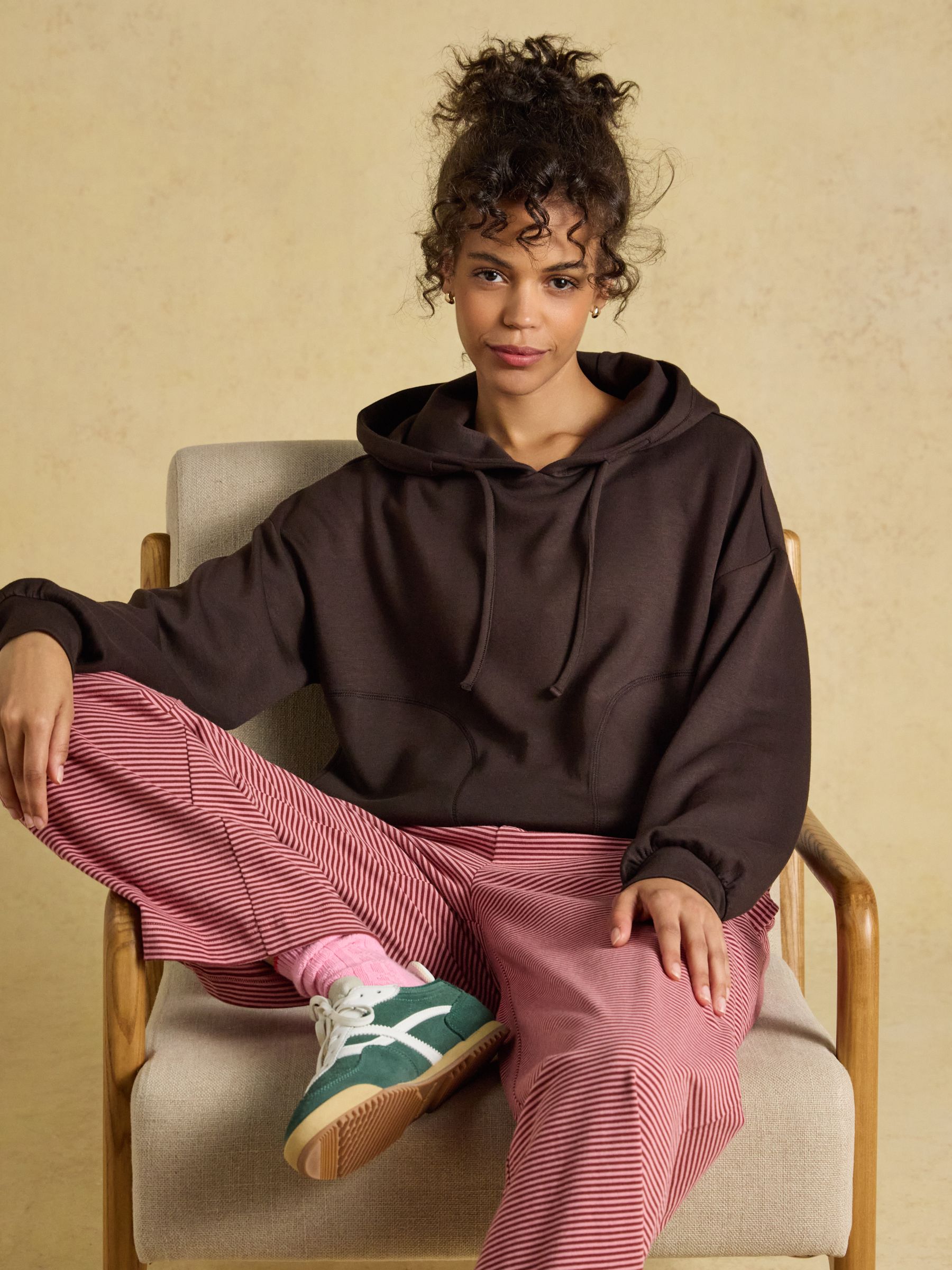 Chocolate Brown Soft Hoodie - Image 3 of 7