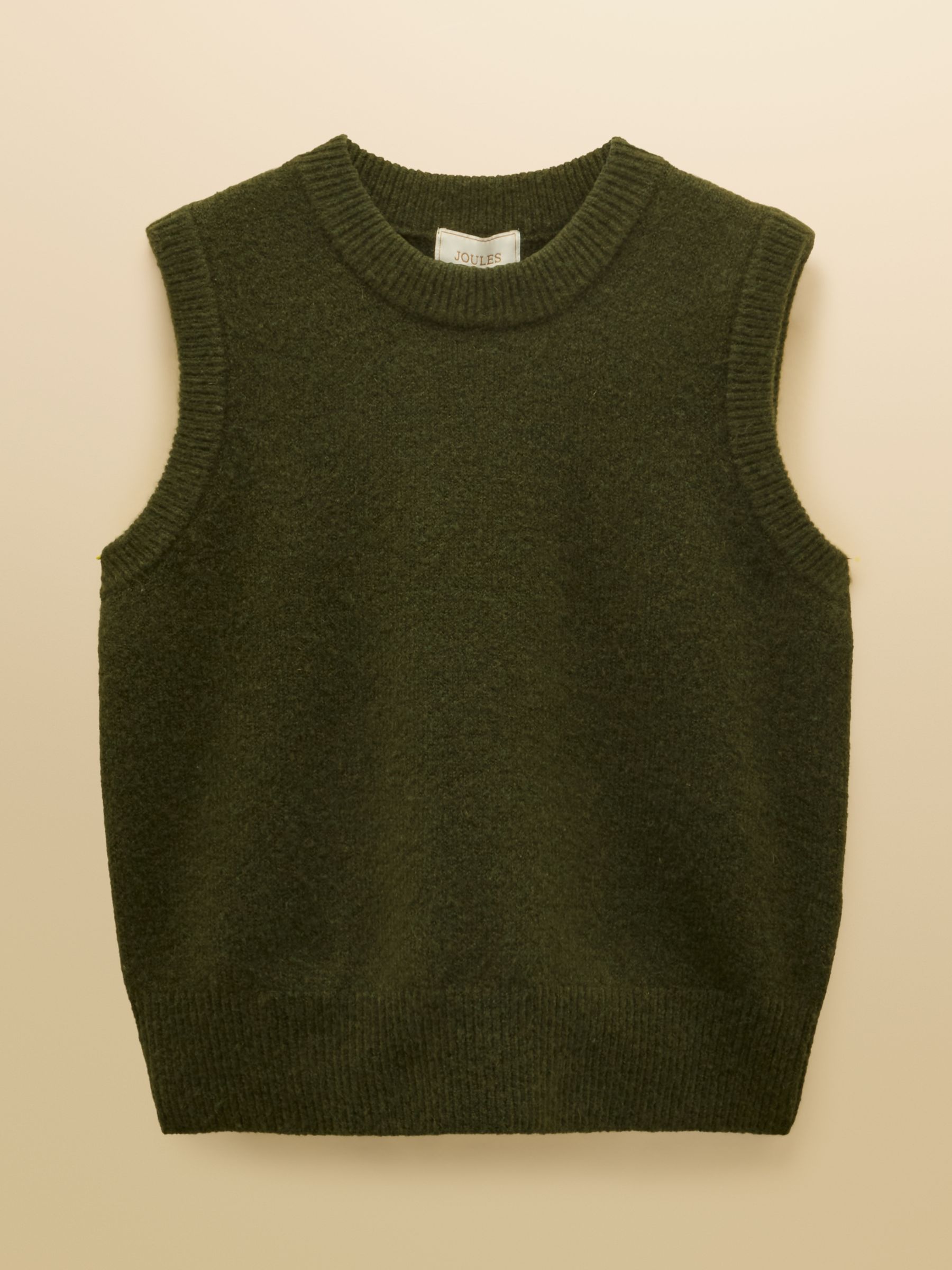 Holly Khaki Green Knitted Vest - Image 8 of 8