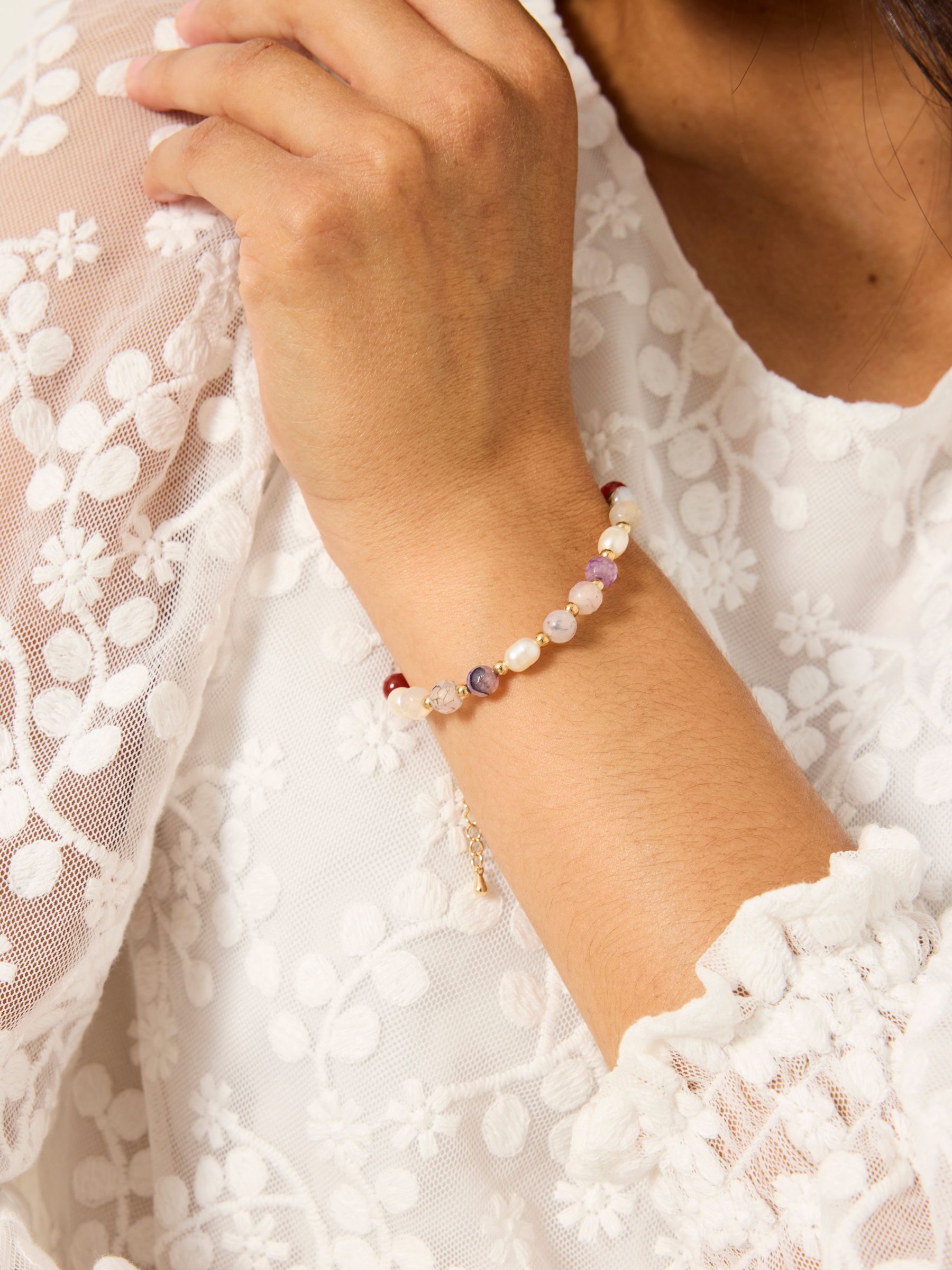 Multi Colour Adjustable Bracelet - Image 3 of 3