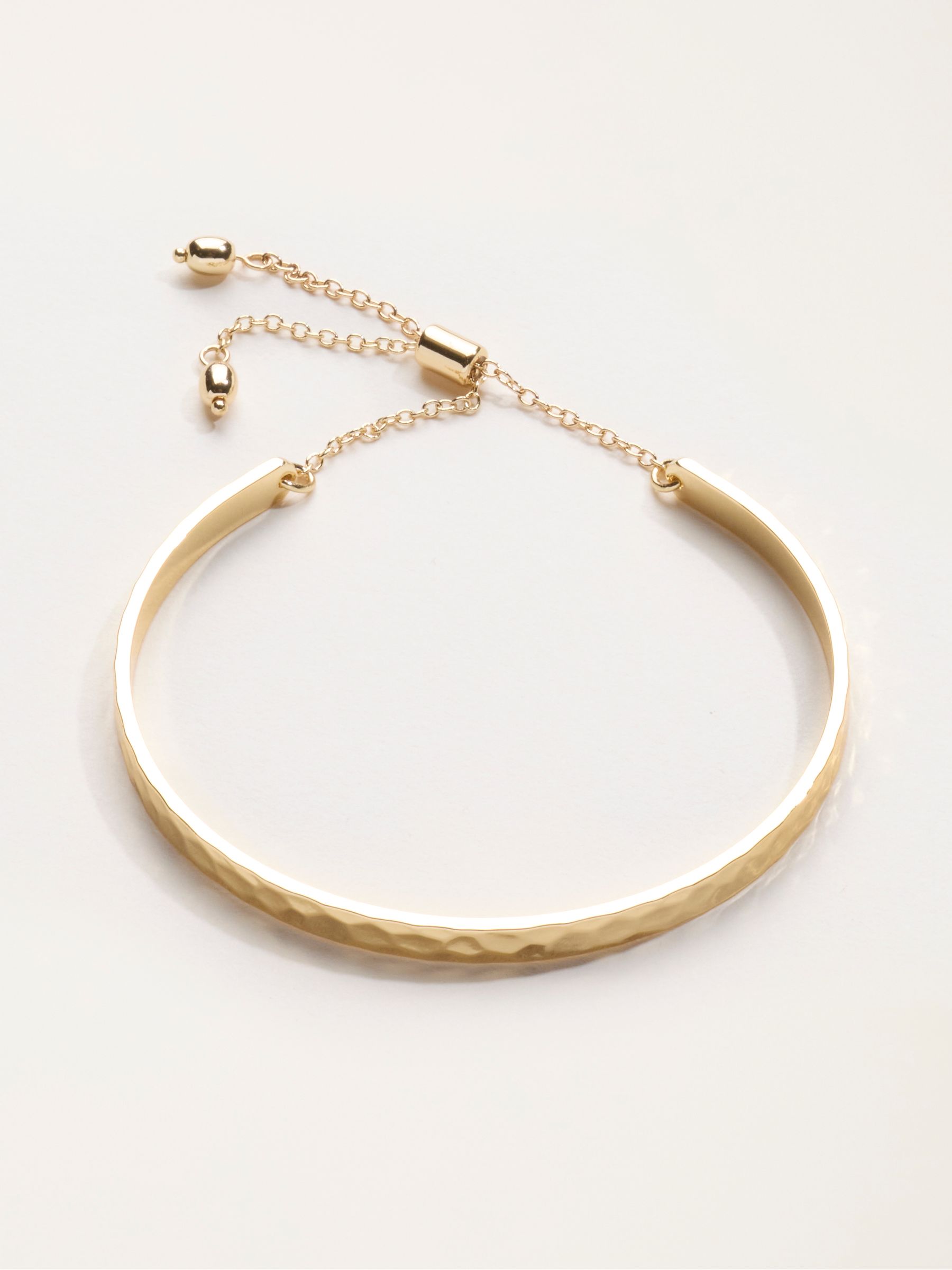 Gold Tone Adjustable Bangle - Image 1 of 3