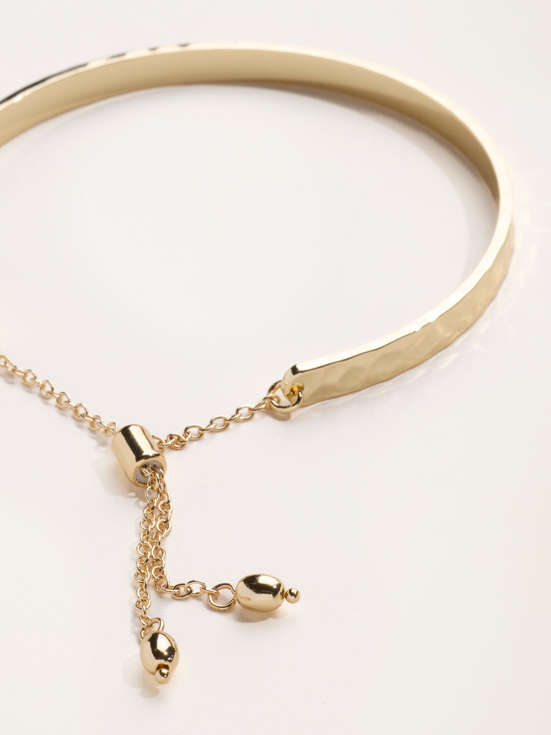 Gold Tone Adjustable Bangle - Image 3 of 3
