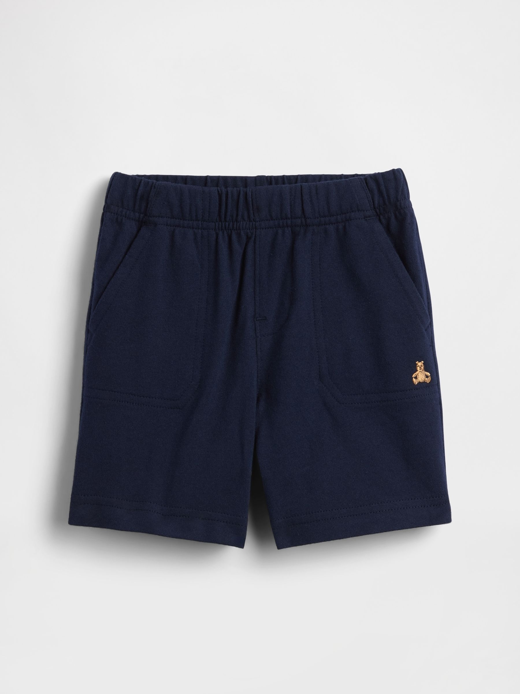 Navy Pull On Shorts - Image 1 of 2