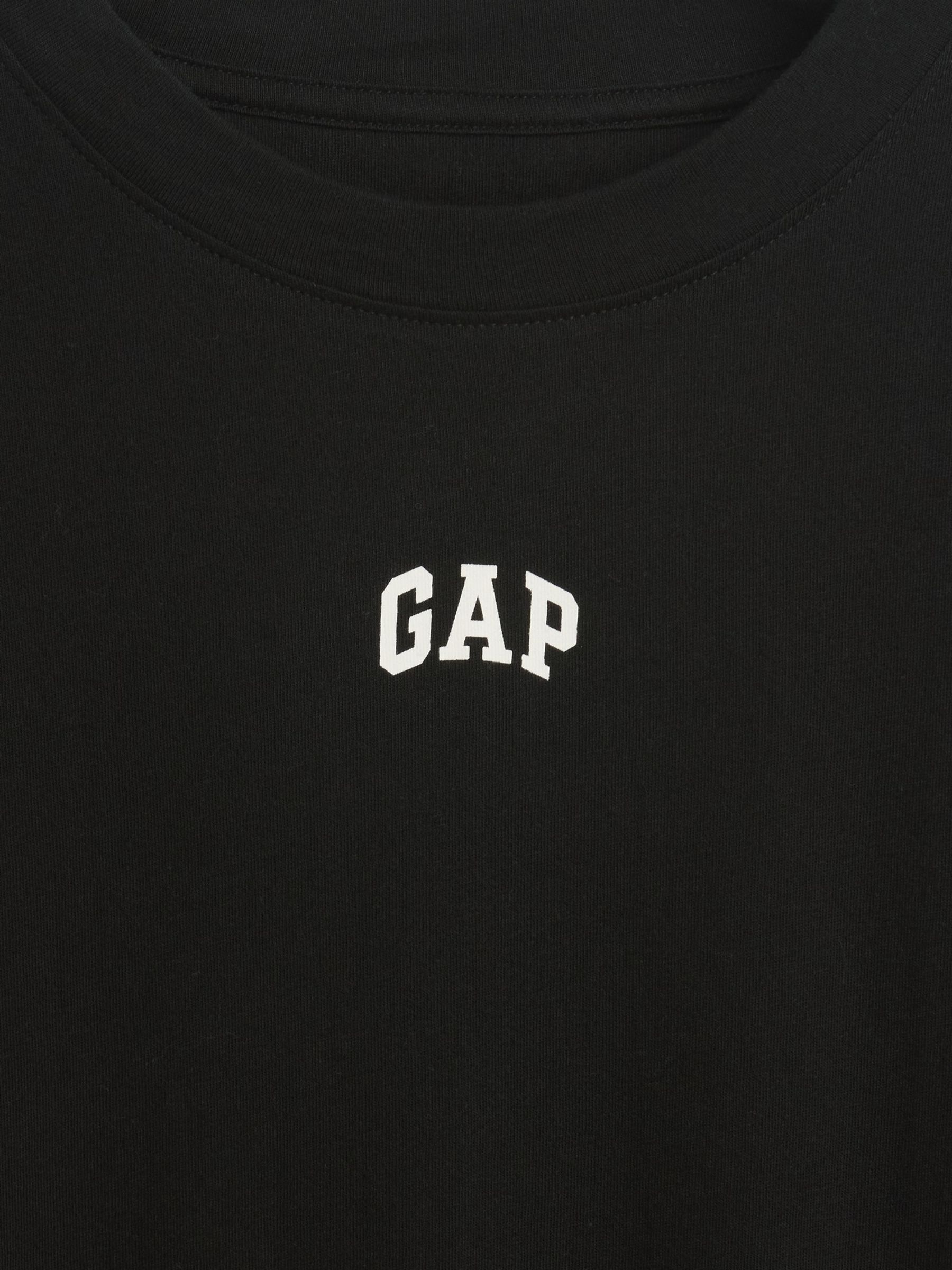 Black Vintage Soft Athletic Logo Longline T-Shirt - Image 5 of 5 Black Vintage Soft Athletic Logo Longline T-Shirt - Image 5 of 5