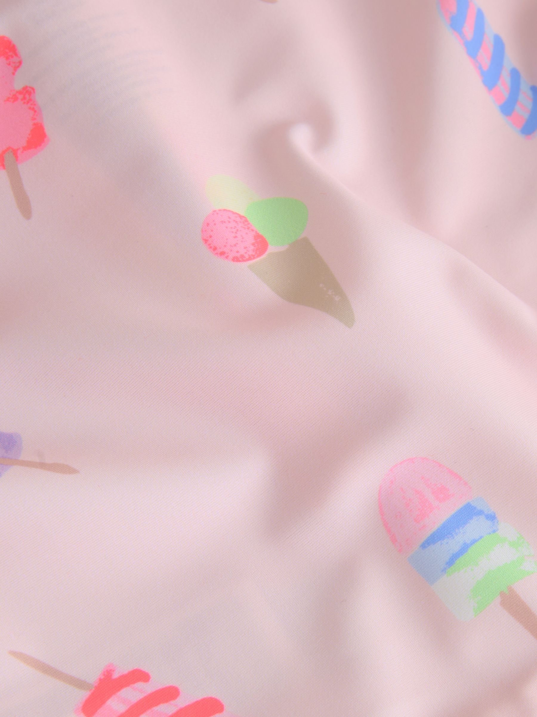 Pink Ice Cream Rash Guard Swim Set - Image 3 of 5