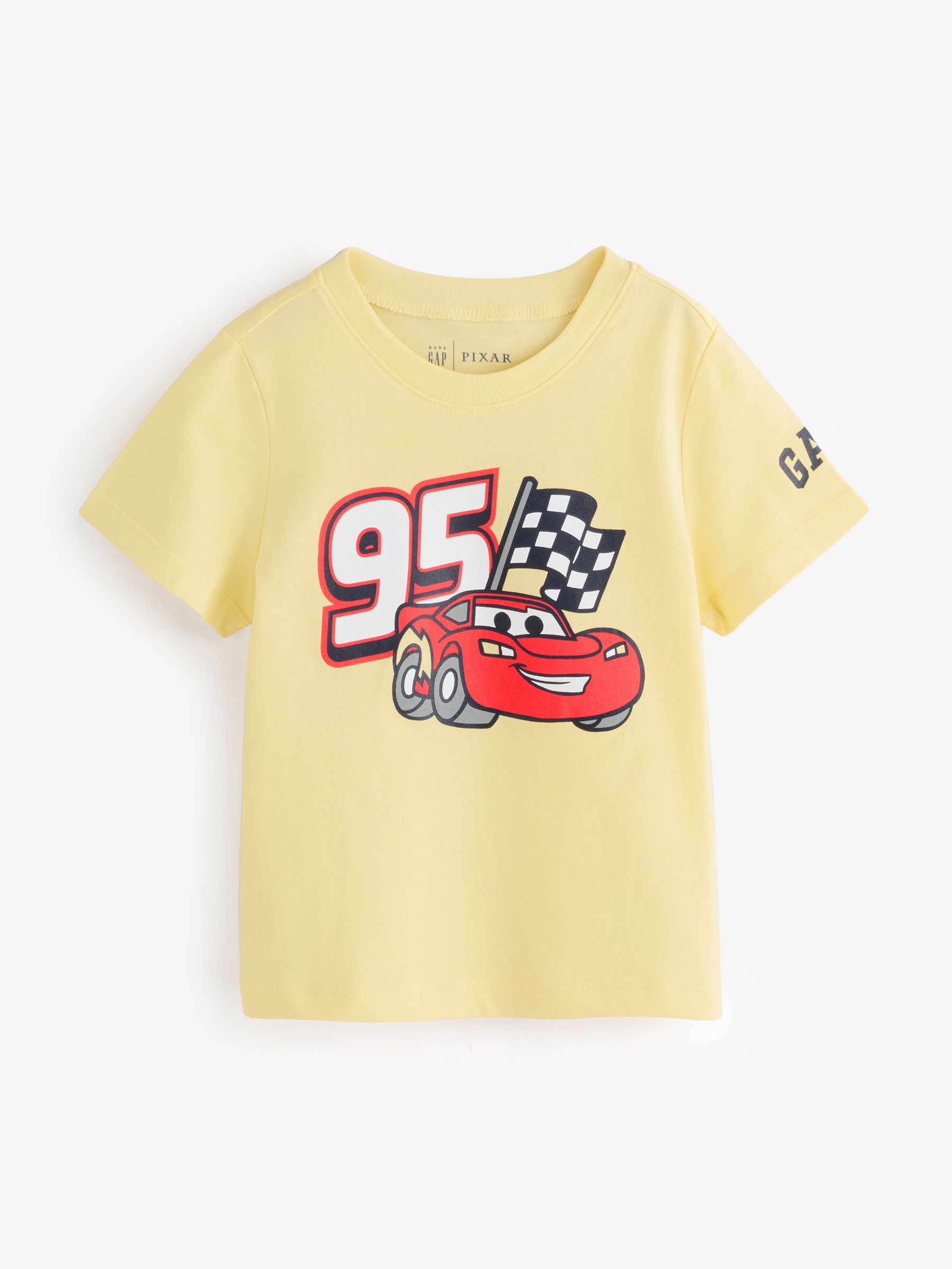 Yellow Disney Cars Logo T-shirt - Image 1 of 5