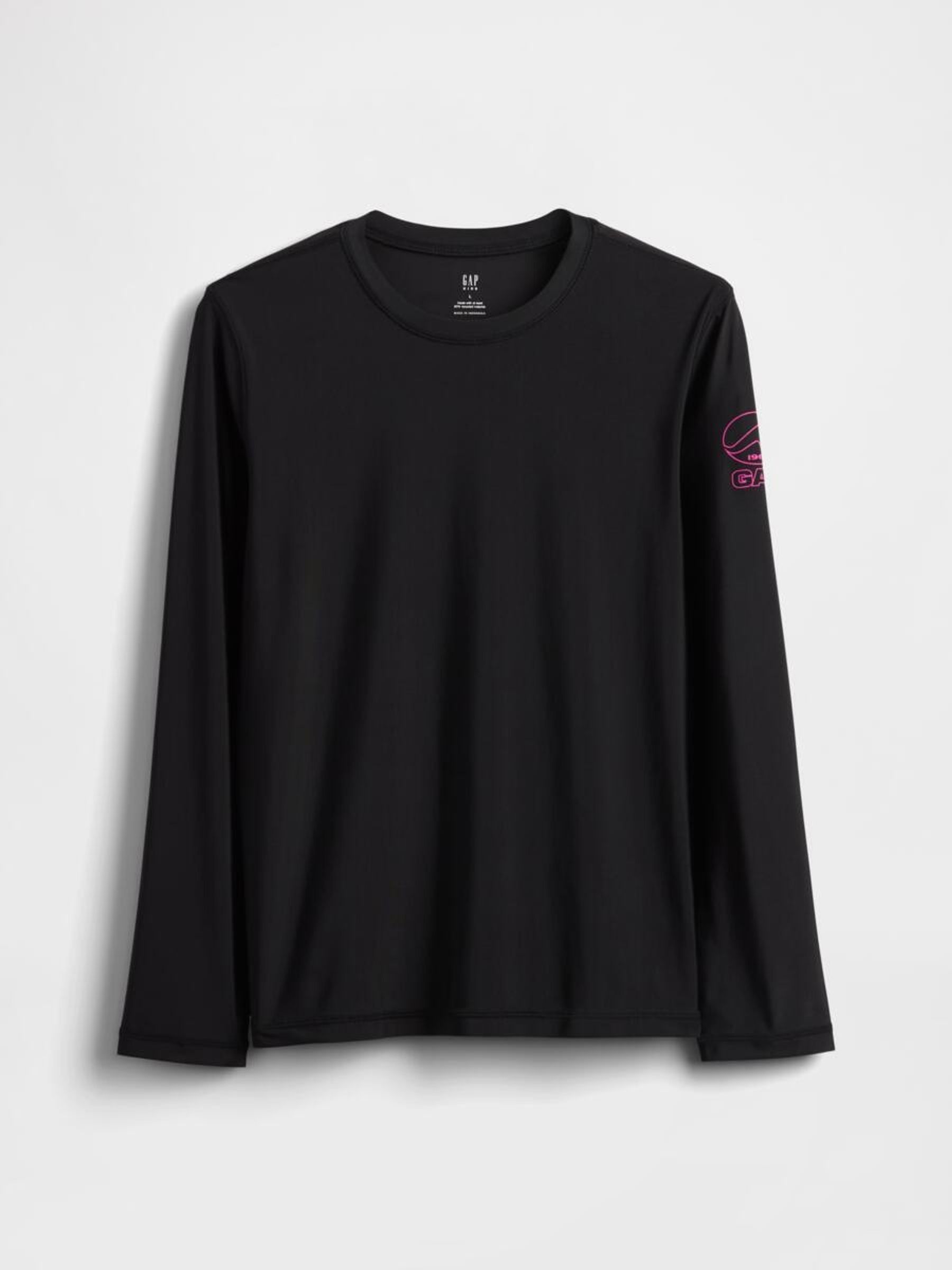 Black Logo Rash Guard (4-13yrs) - Image 1 of 3