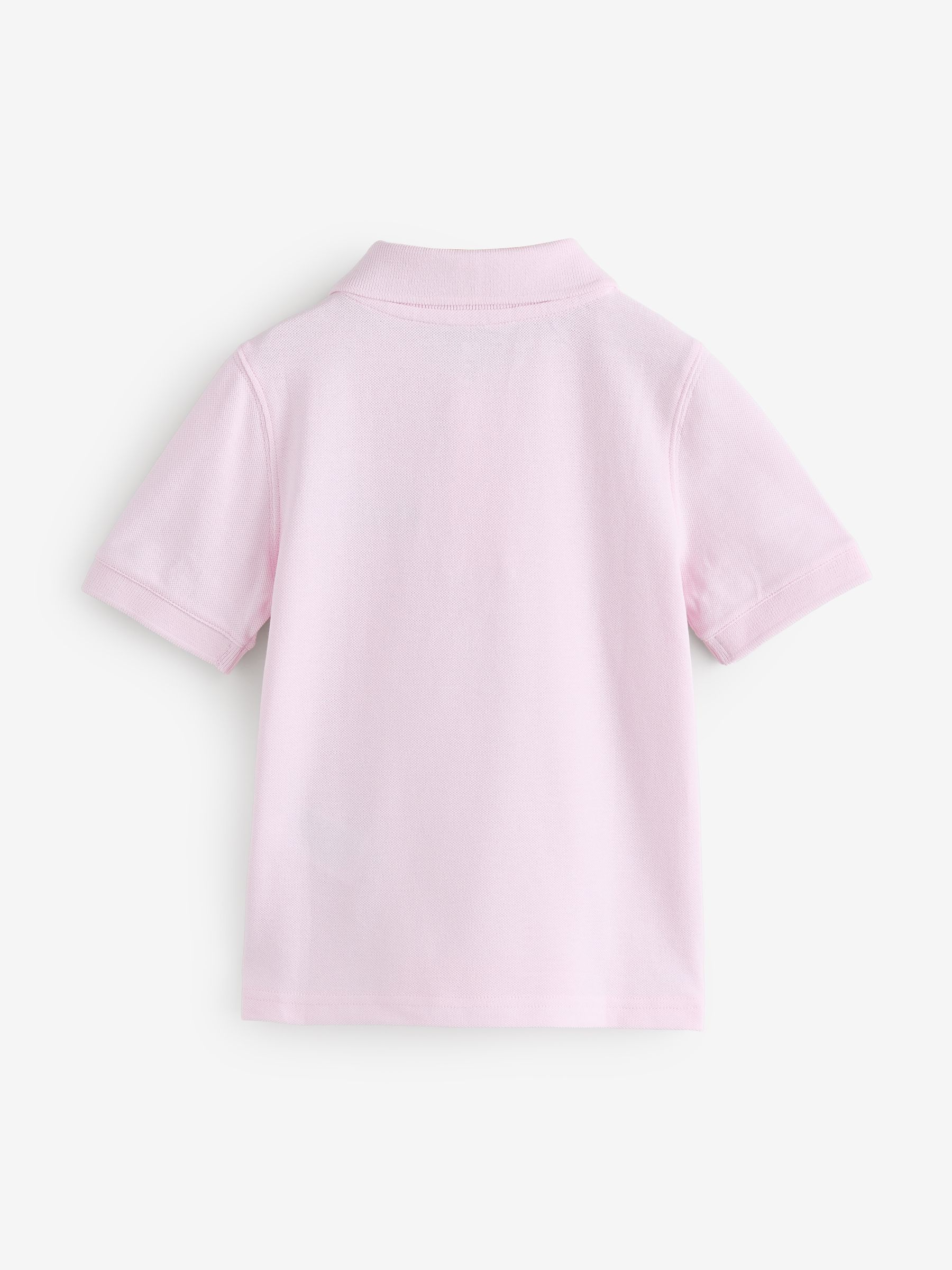 Pink Logo Pique Polo Shirt - Image 2 of 4