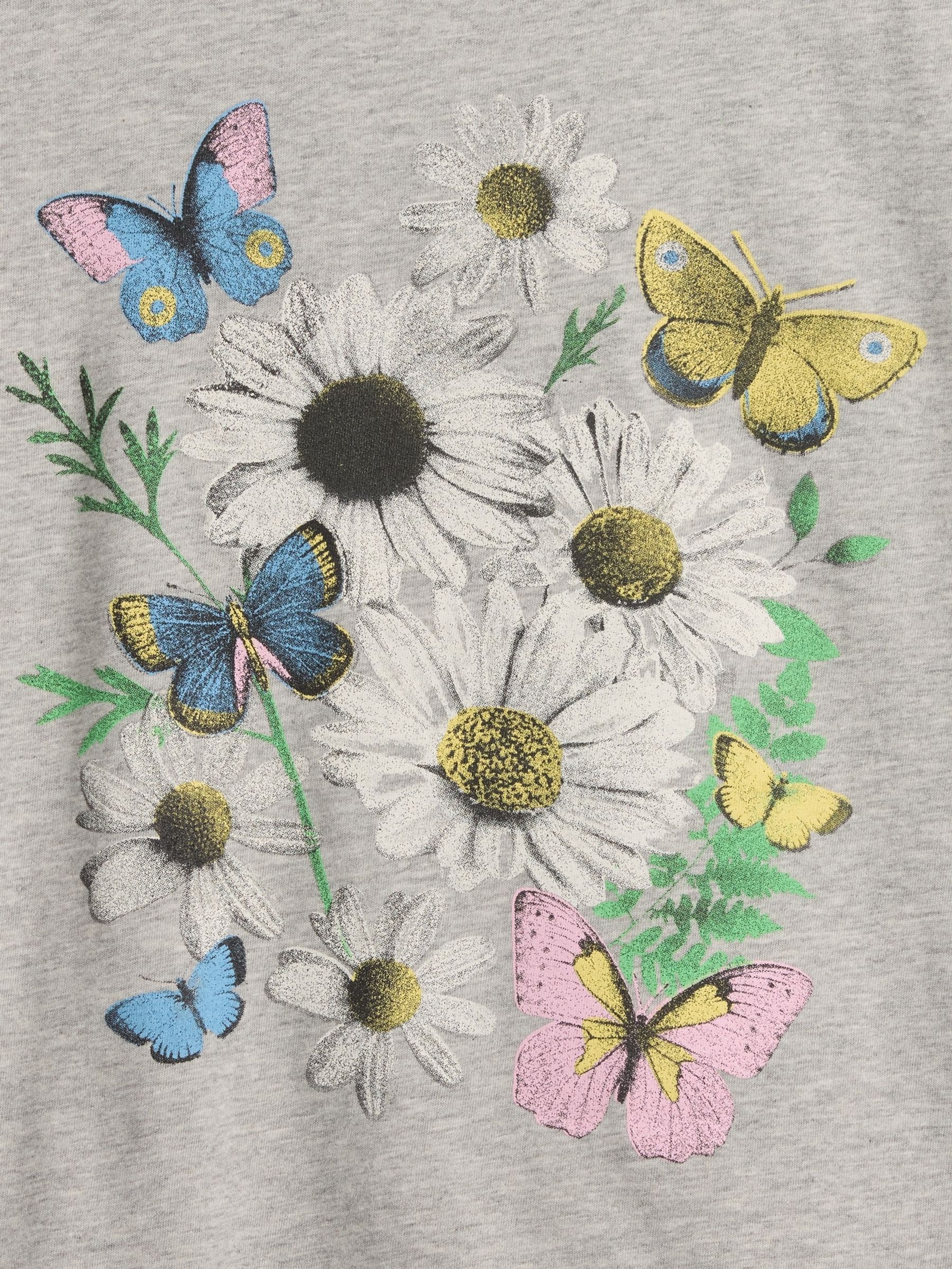 Grey Relaxed Graphic T-Shirt - Image 2 of 2