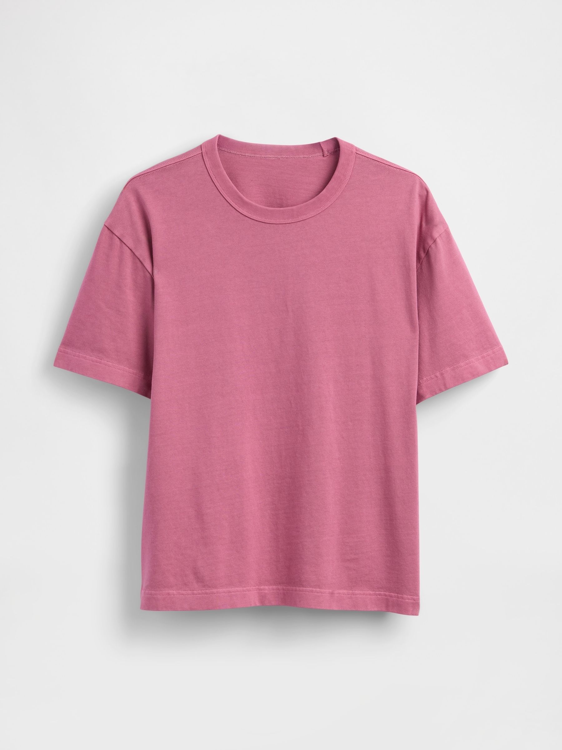 Pink Heavyweight Boxy T-Shirt - Image 5 of 5