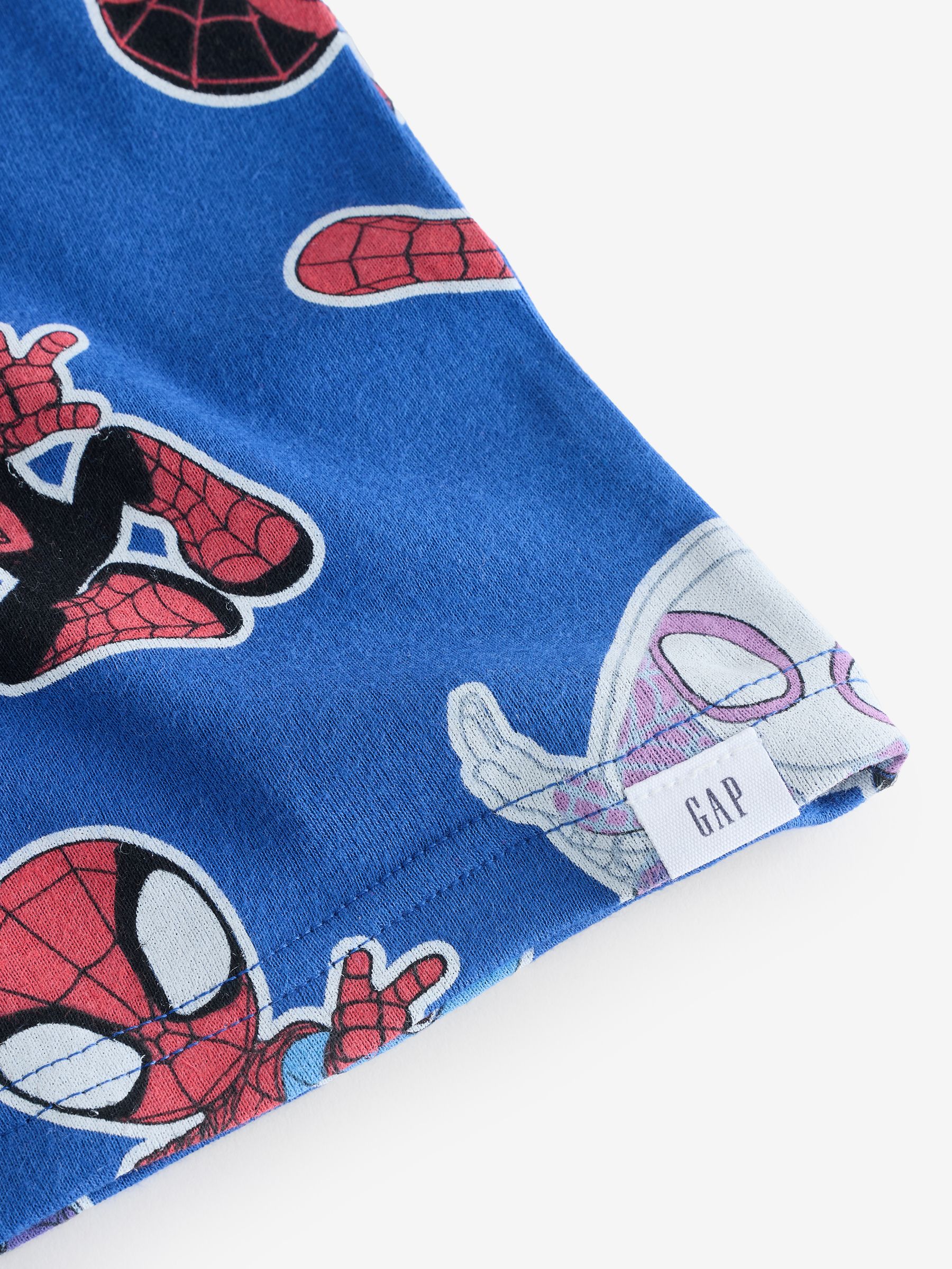 Blue Spiderman Brushed Cotton Pyjamas Set - Image 5 of 5 Blue Spiderman Brushed Cotton Pyjamas Set - Image 5 of 5