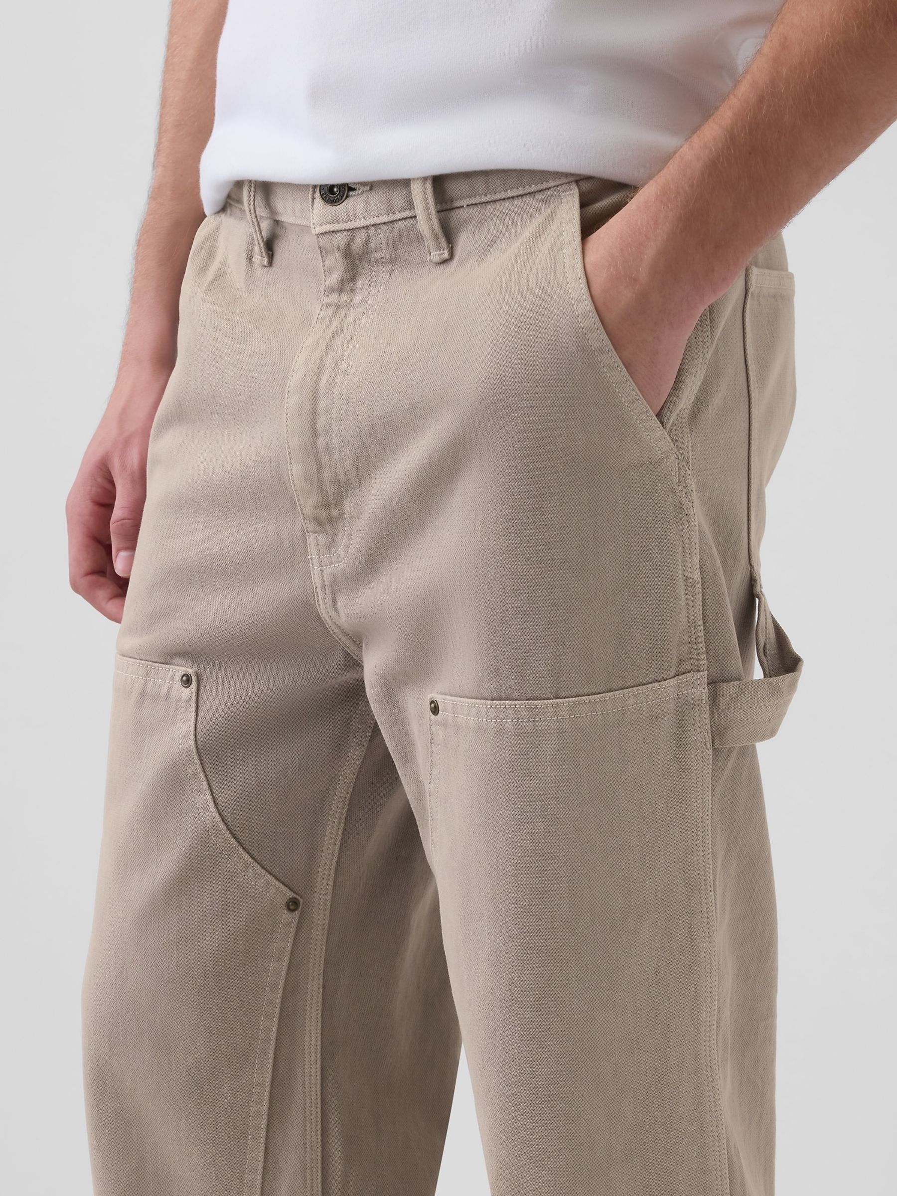 Light Brown 90s Loose Jeans - Image 3 of 5