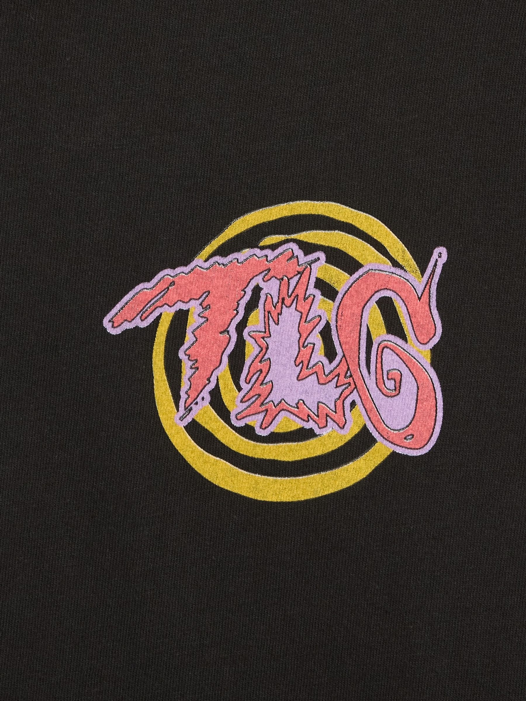 Black TLC Relaxed Band Graphic Short Sleeve T-Shirt - Image 4 of 4