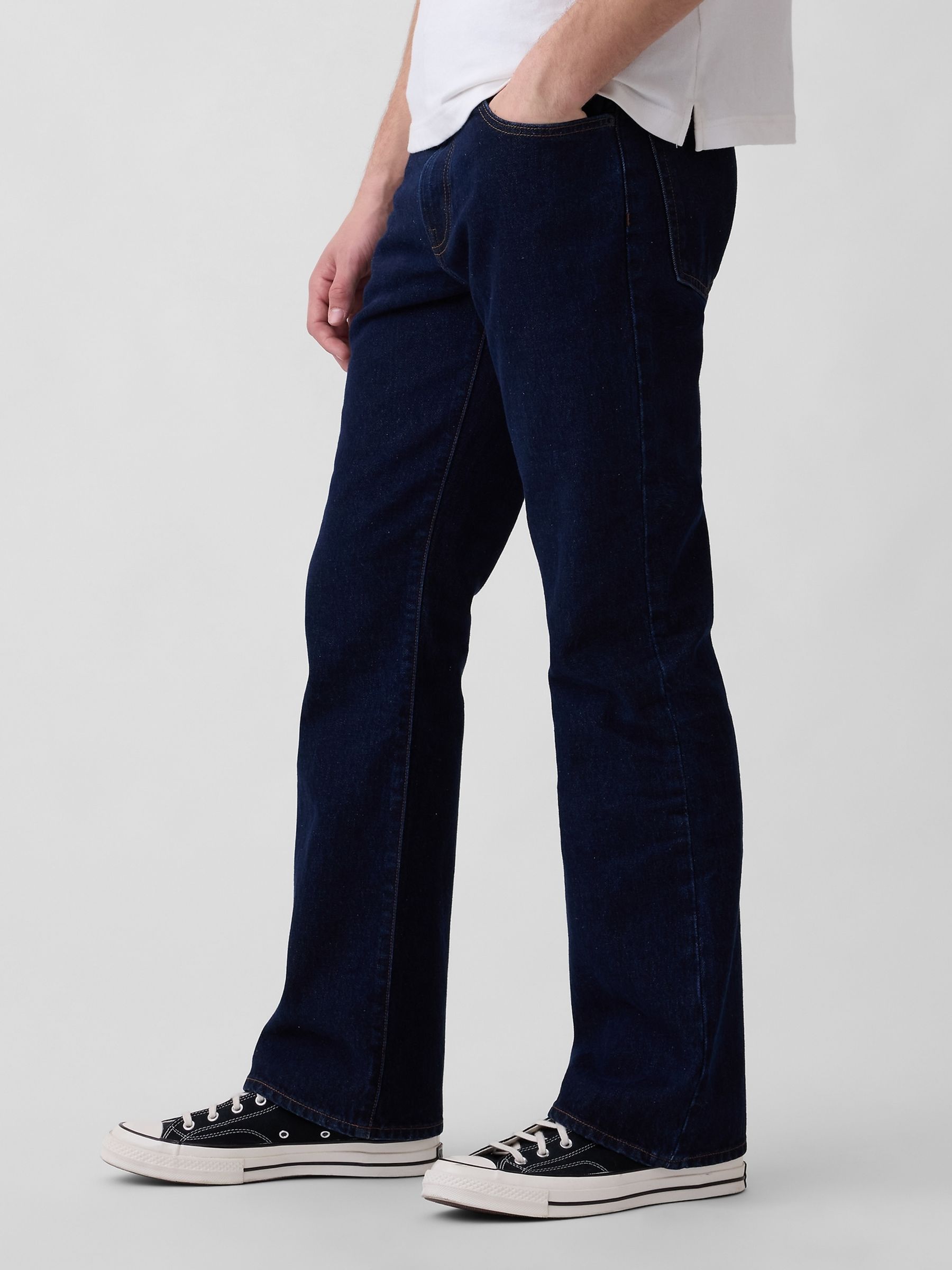 Black Bootcut Jeans - Image 3 of 5