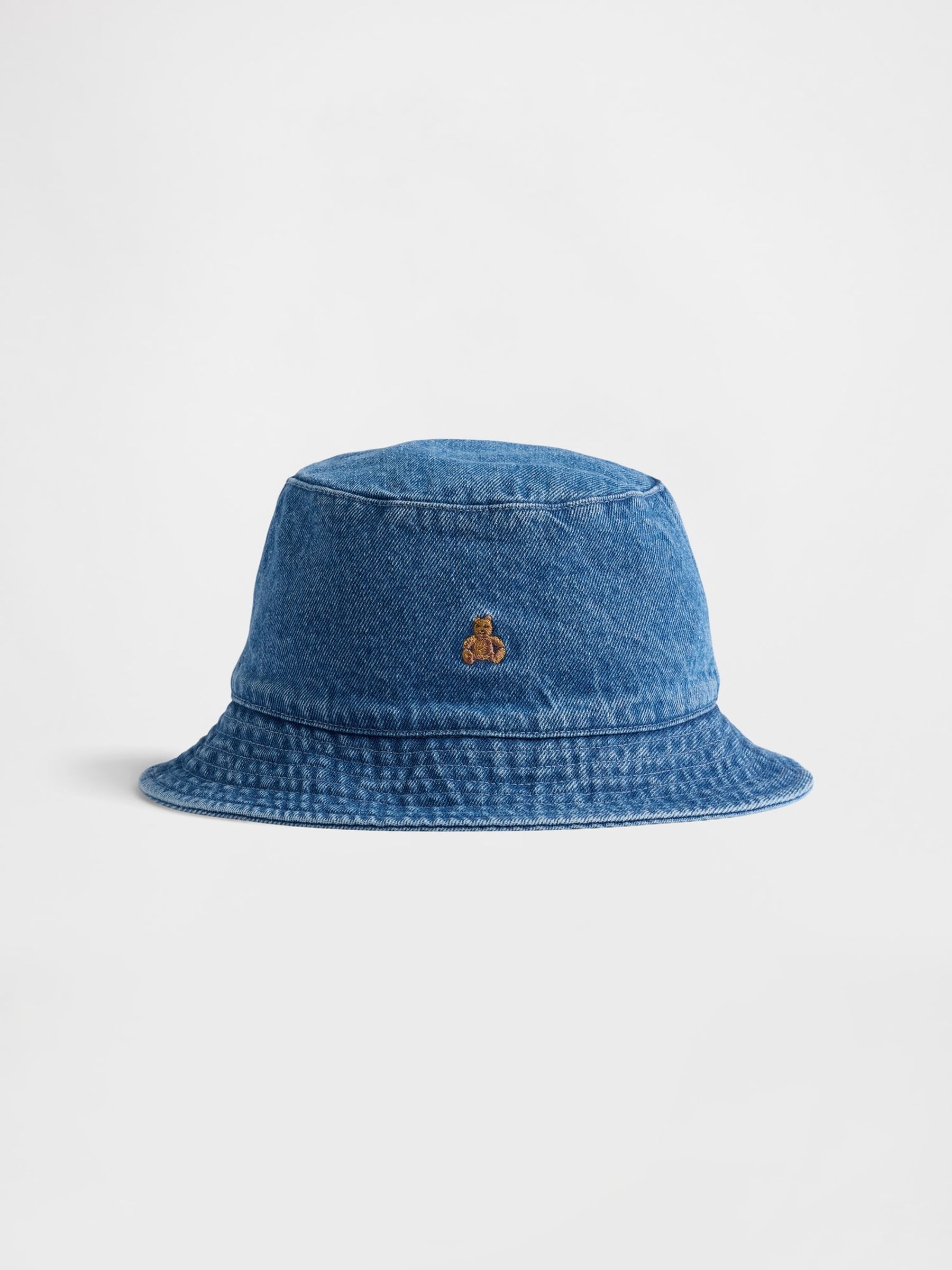 Medium Wash Denim Brannan Bear Bucket Hat - Image 1 of 1