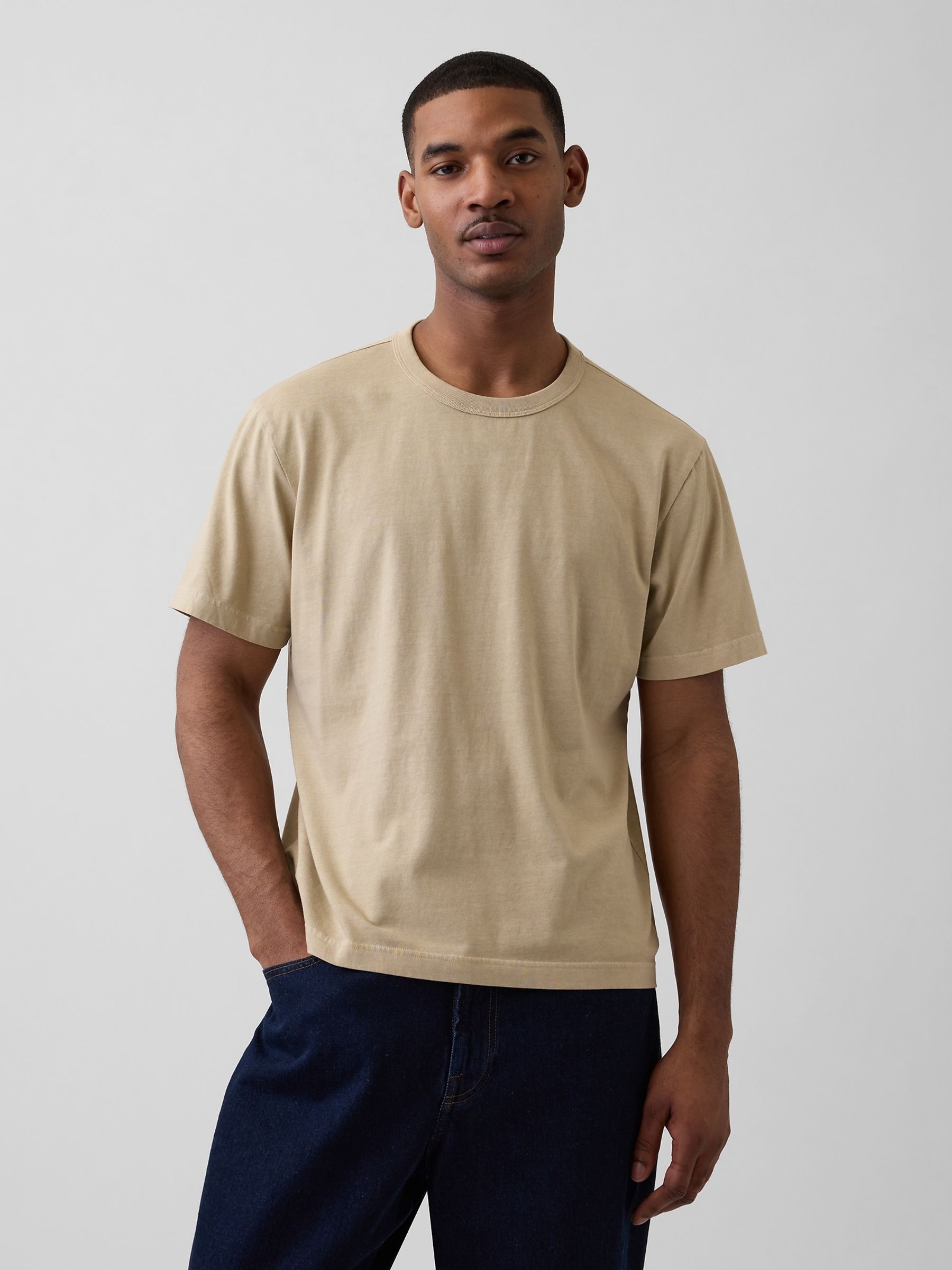 Beige Original T-Shirt - Image 1 of 2