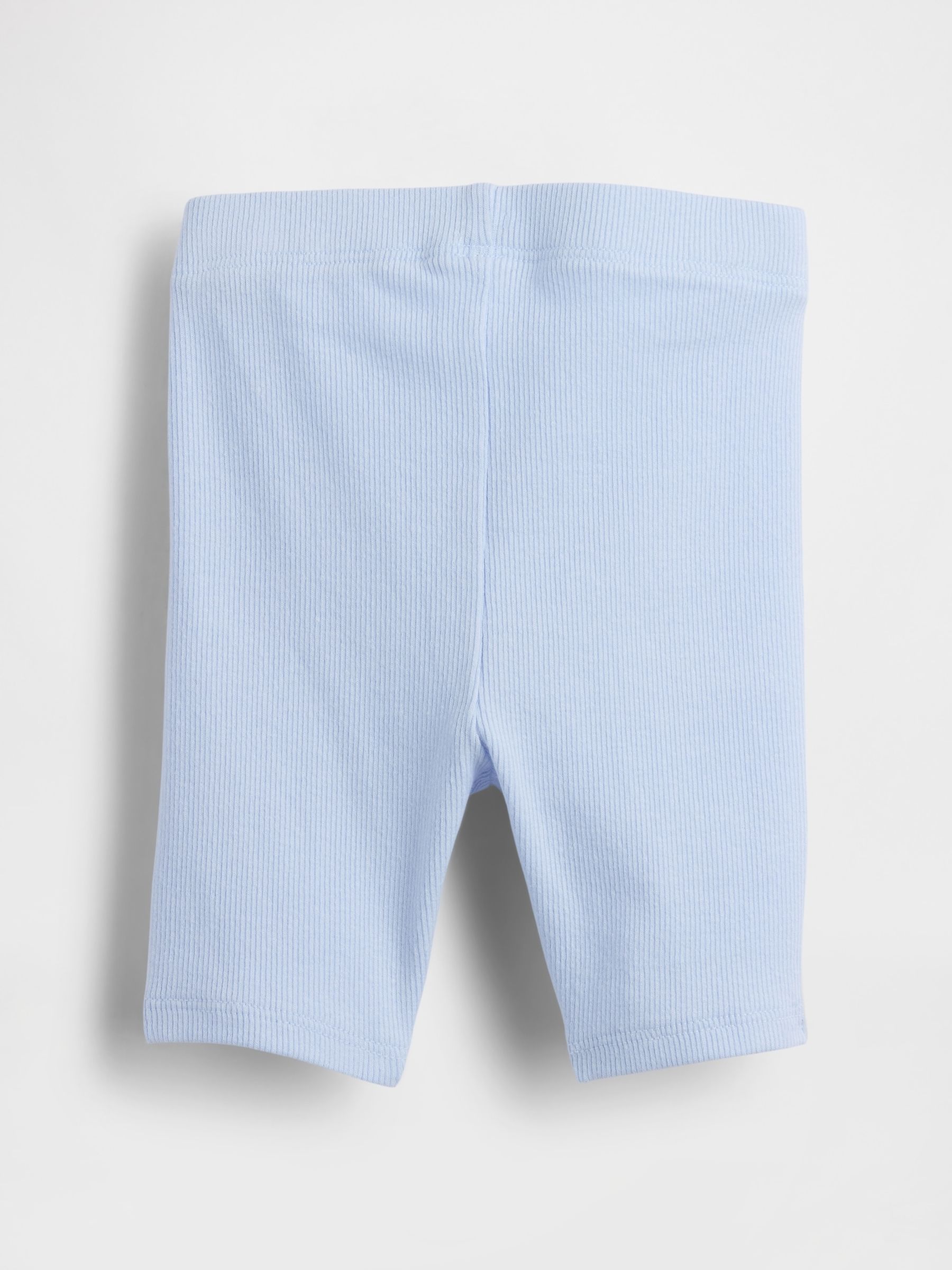 Blue Mix and Match Rib Bike Shorts (6mths-5yrs) - Image 2 of 2