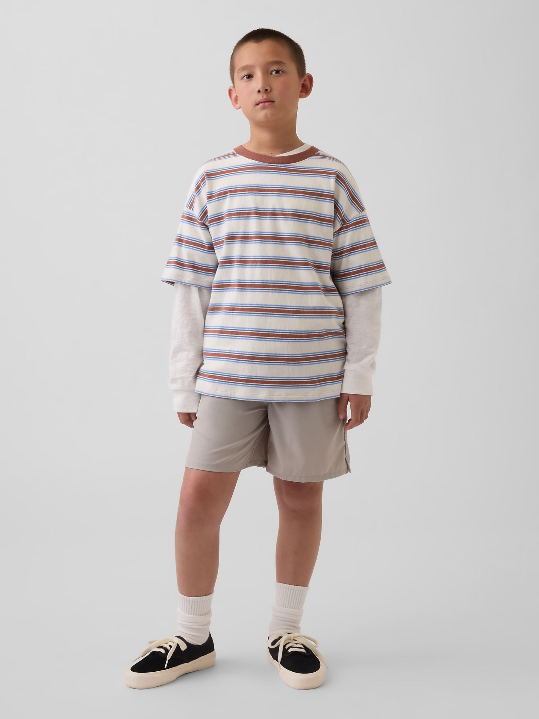 Grey Quick-Dry Shorts - Image 3 of 5