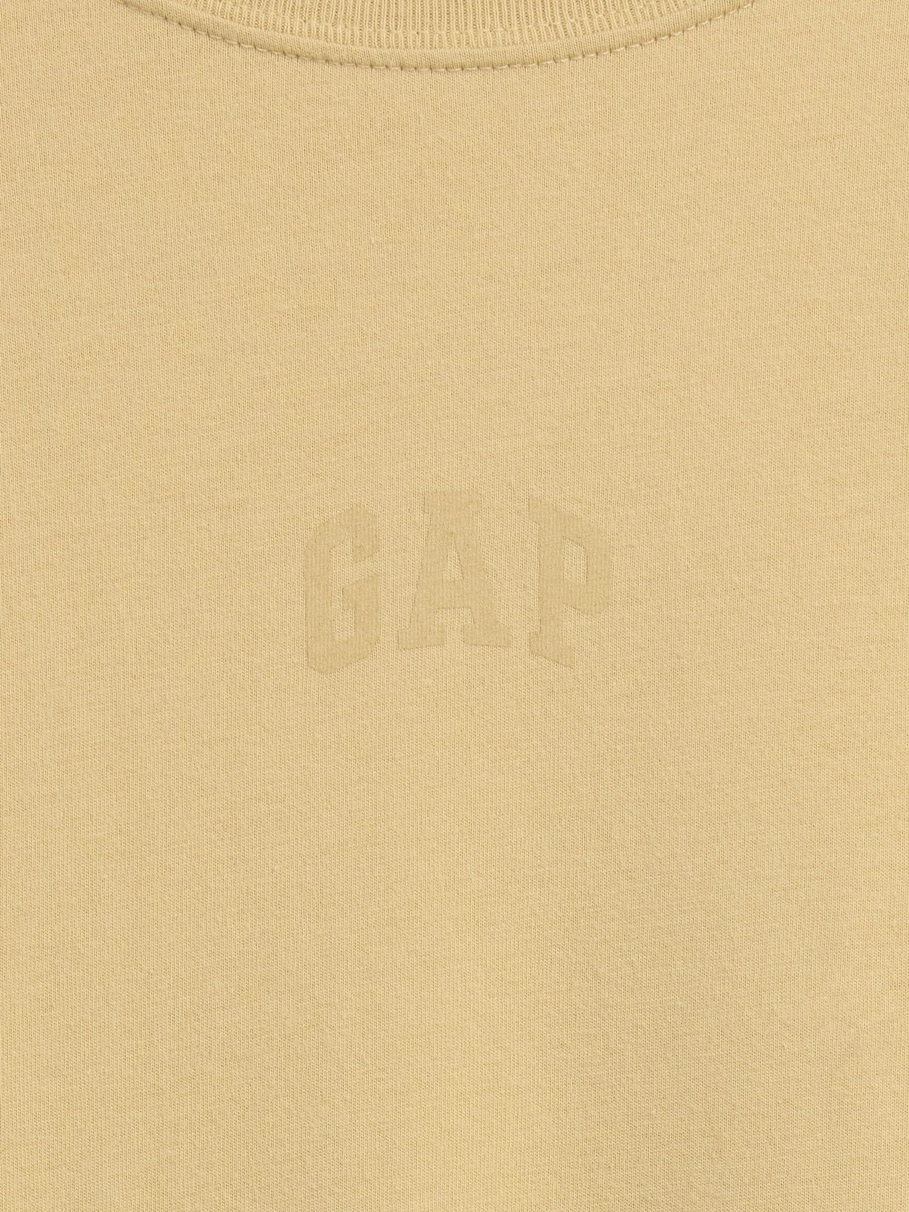 Yellow Everyday Soft Relaxed Mini-Logo T-Shirt - Image 5 of 5