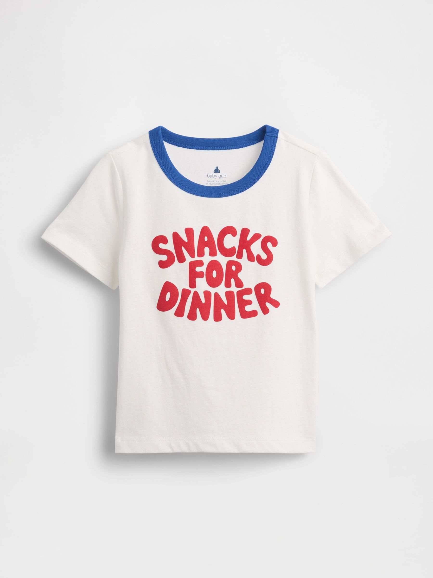 White slogan Mix and Match Graphic T-Shirt - Image 1 of 2