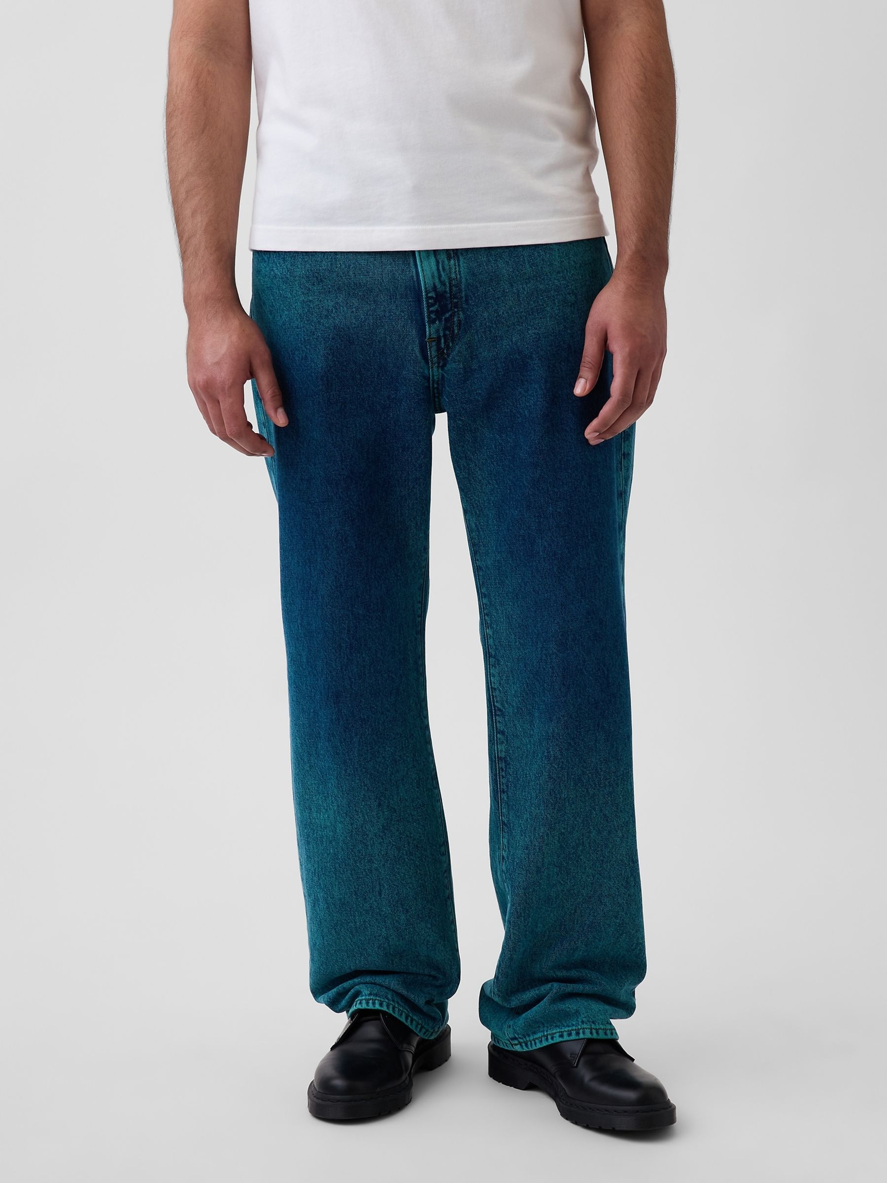Gap x Harlem's Fashion Row Blue 90s Loose Jeans - Image 1 of 5