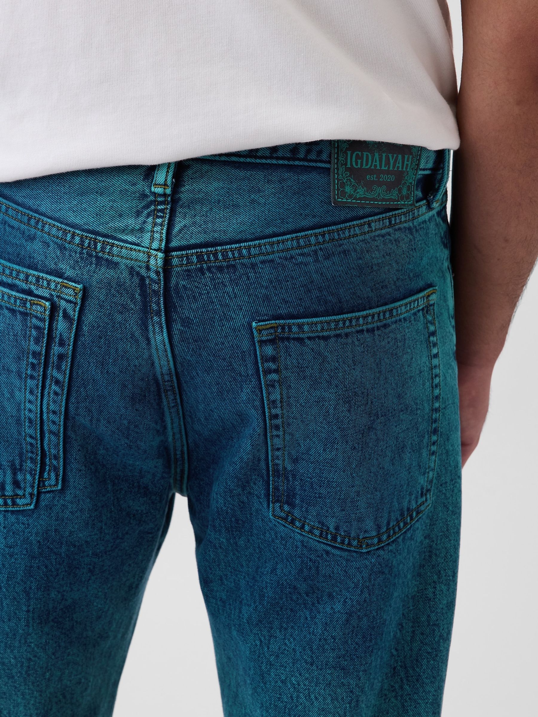Gap x Harlem's Fashion Row Blue 90s Loose Jeans - Image 5 of 5