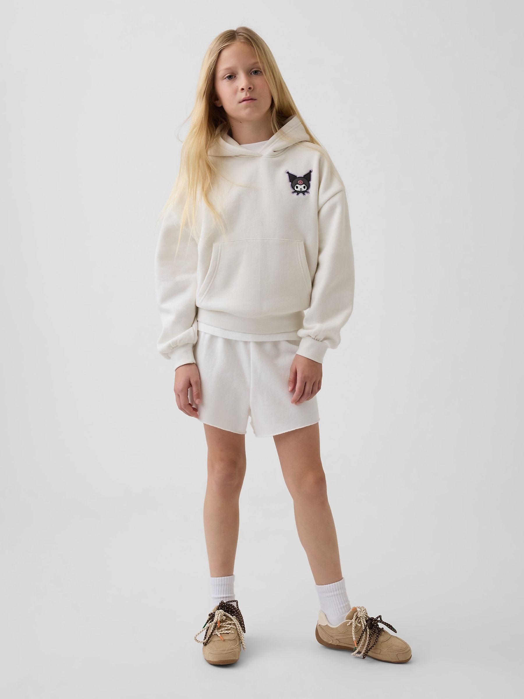 Cream VintageSoft Relaxed Sweat Shorts - Image 3 of 5