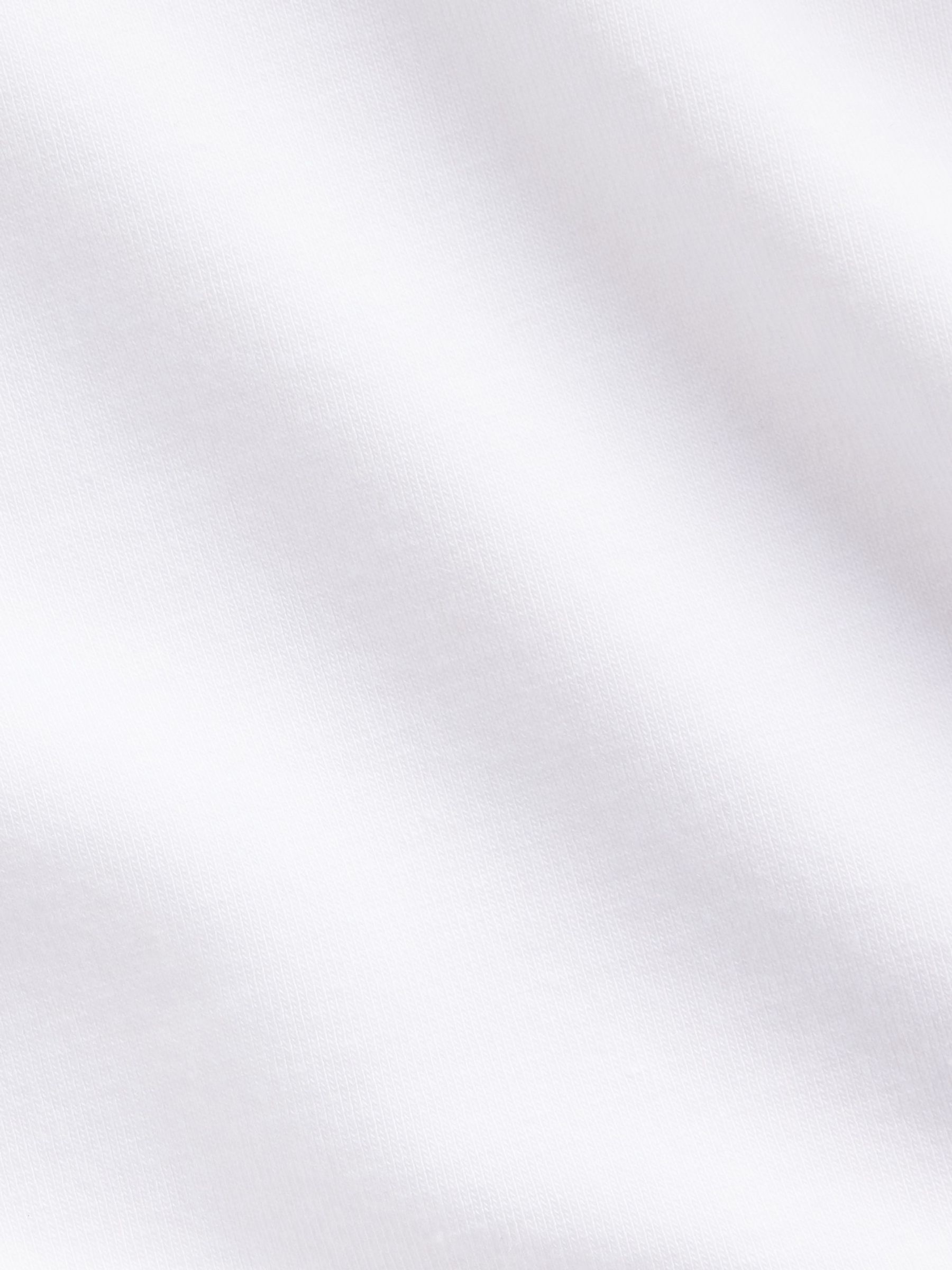 White Modern Crew neck T-Shirt - Image 4 of 4