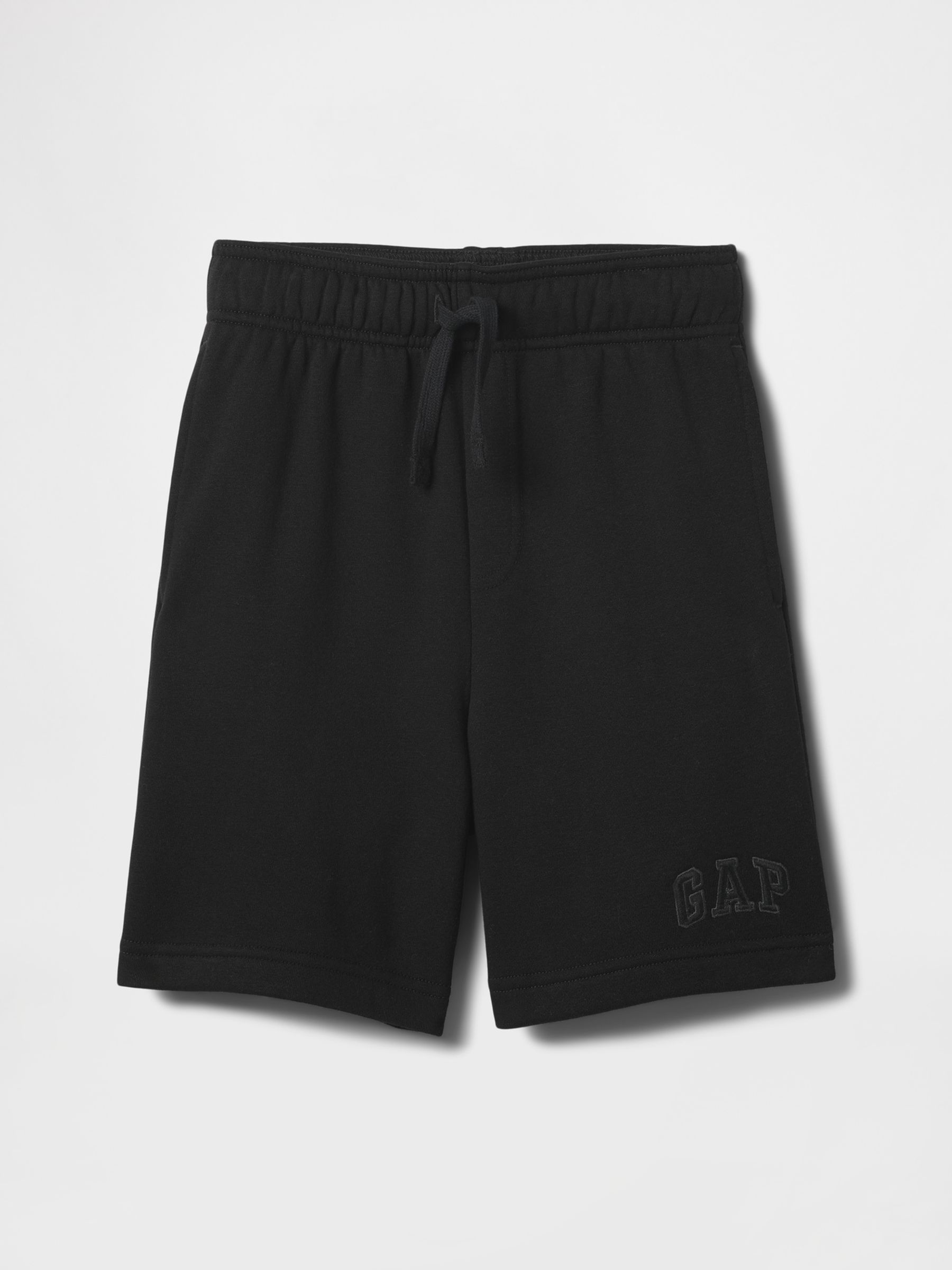 Black Relaxed Logo Pull On Short - Image 1 of 3