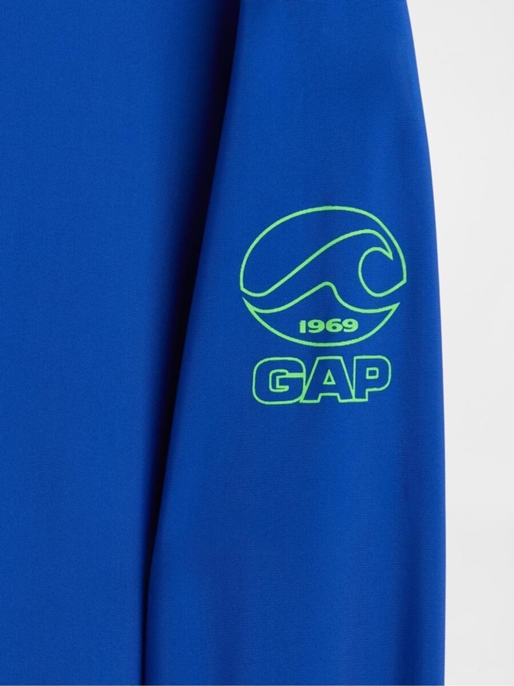 Blue Logo Rash Guard (4-13yrs) - Image 3 of 3